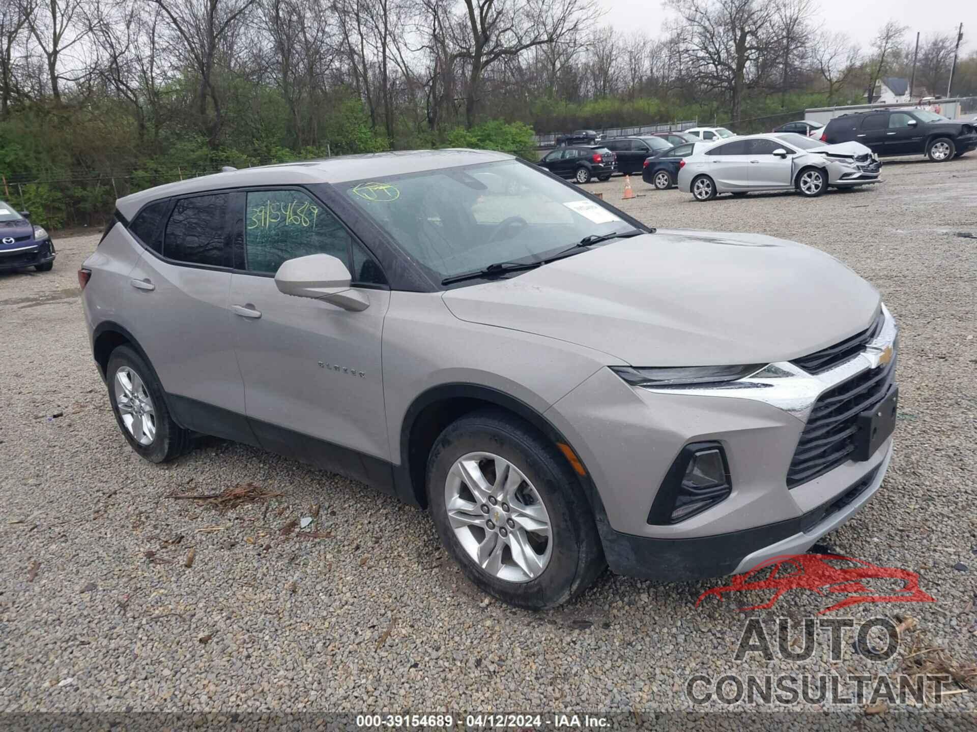 CHEVROLET BLAZER 2021 - 3GNKBHRS9MS512772