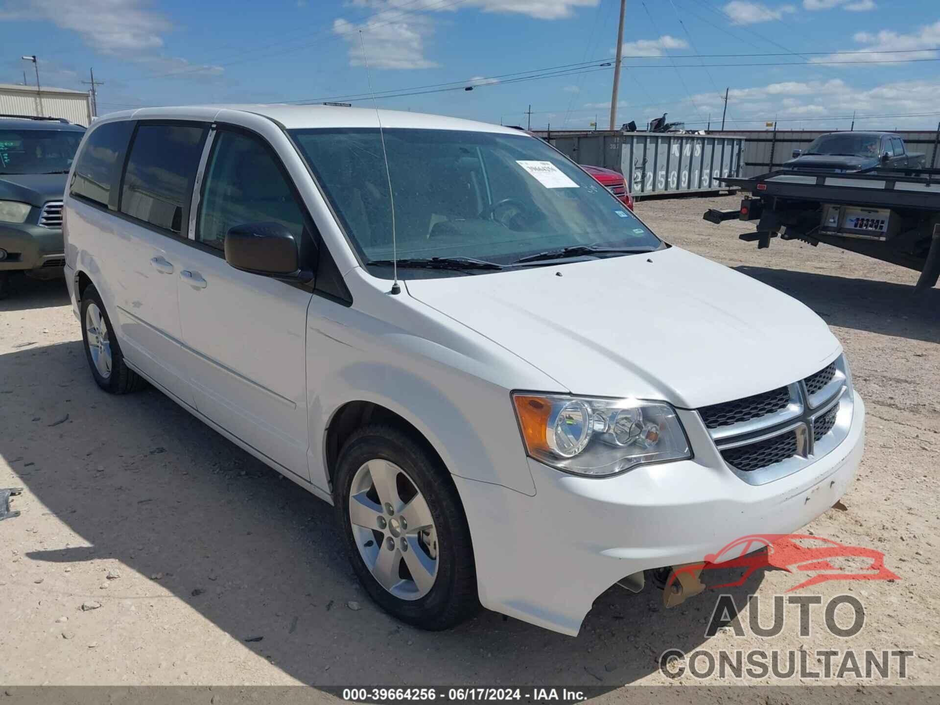 DODGE GRAND CARAVAN 2016 - 2C4RDGBG7GR153893