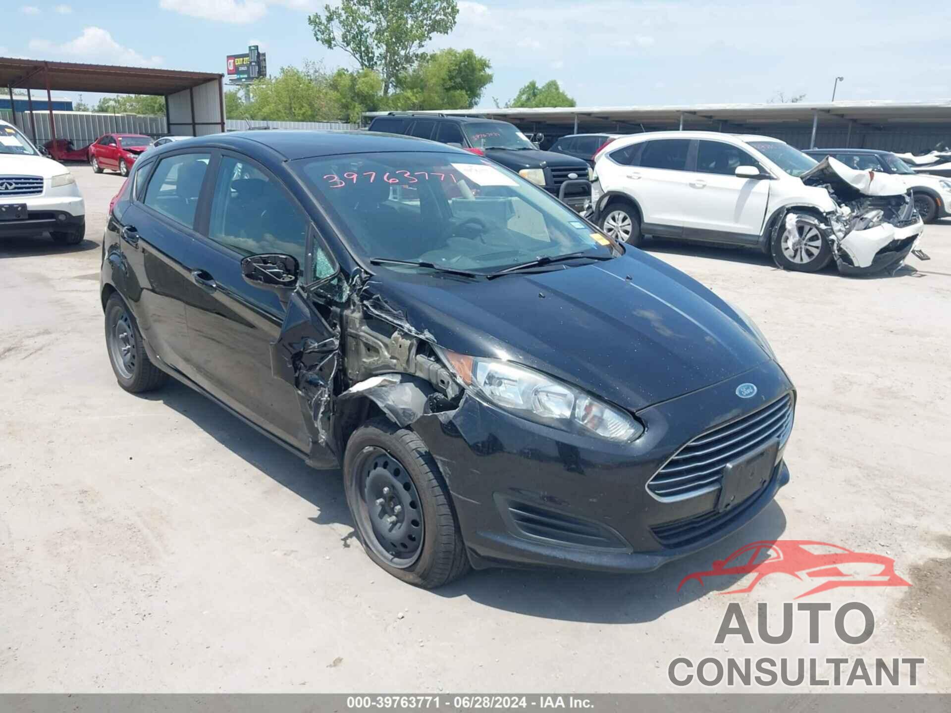 FORD FIESTA 2017 - 3FADP4EJ8HM137501