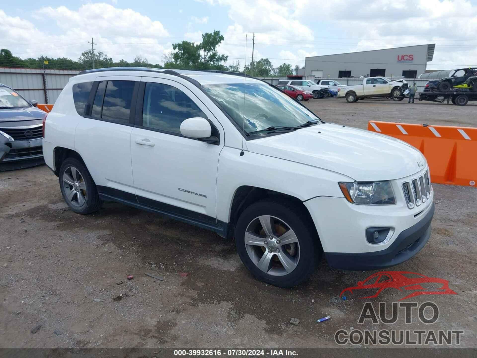 JEEP COMPASS 2017 - 1C4NJCEA2HD125804