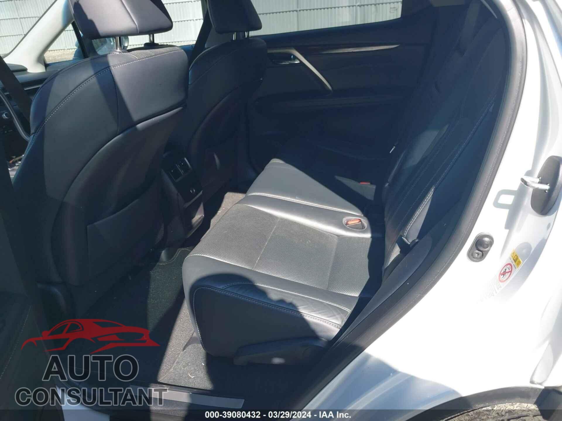 LEXUS RX 2019 - 2T2ZZMCA0KC135637