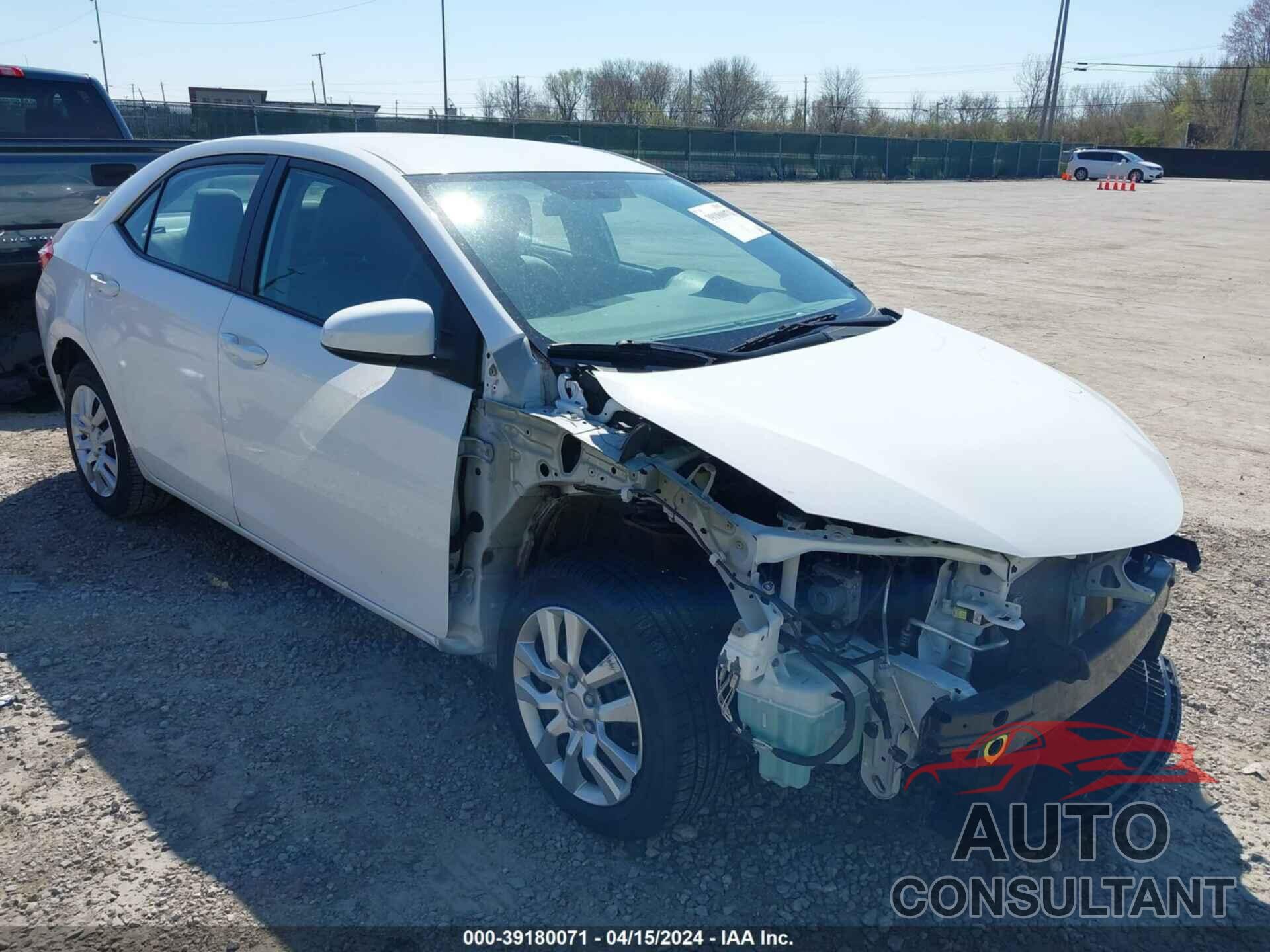 TOYOTA COROLLA 2016 - 2T1BURHE4GC617189