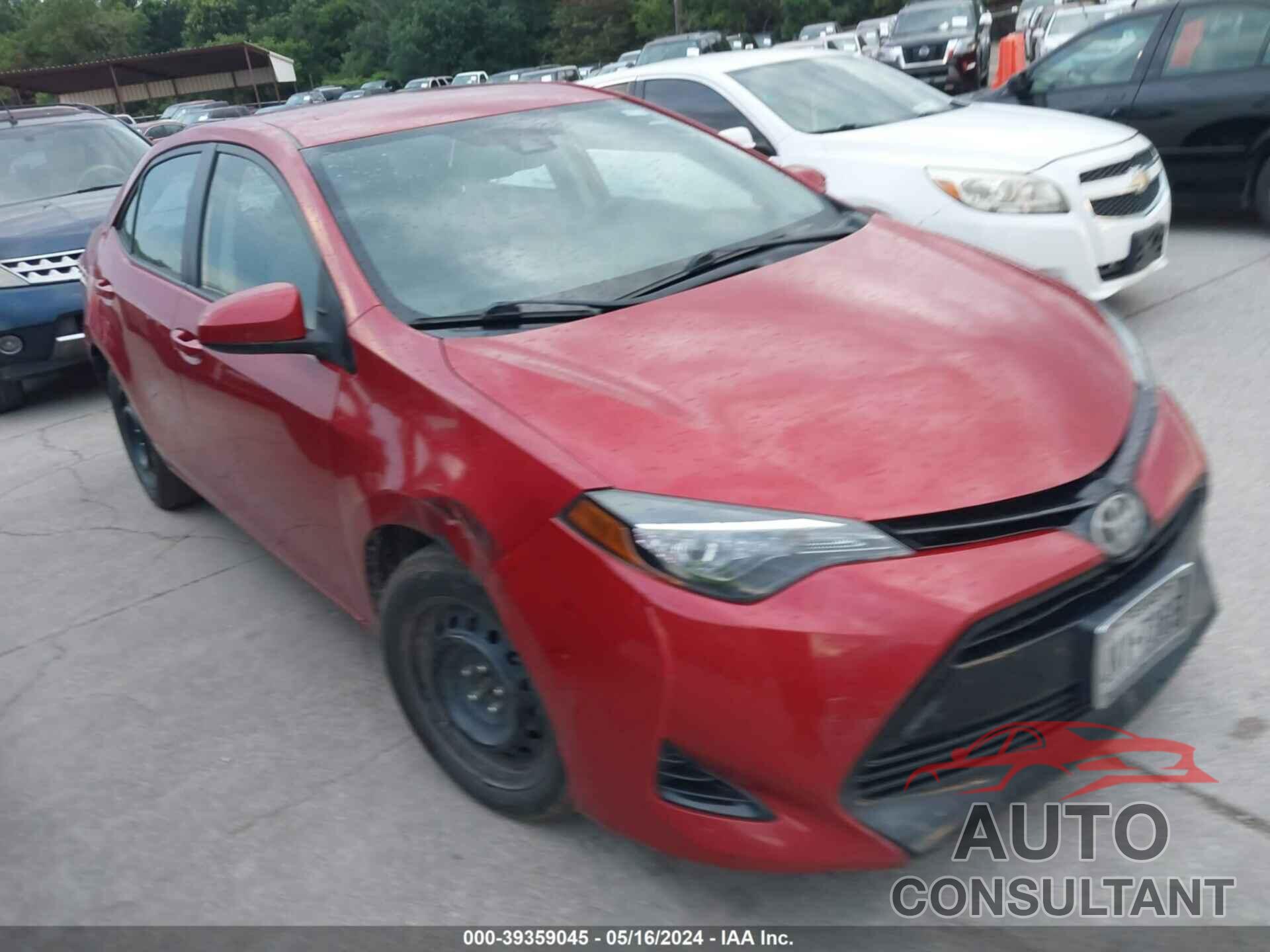 TOYOTA COROLLA 2017 - 5YFBURHE2HP650516