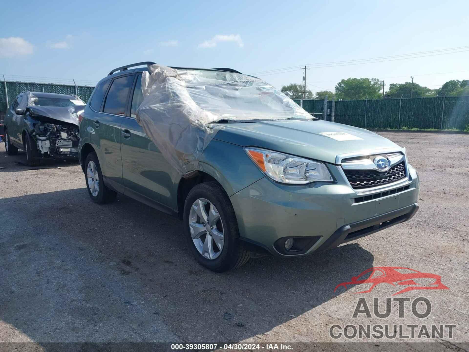 SUBARU FORESTER 2016 - JF2SJARC8GH499930