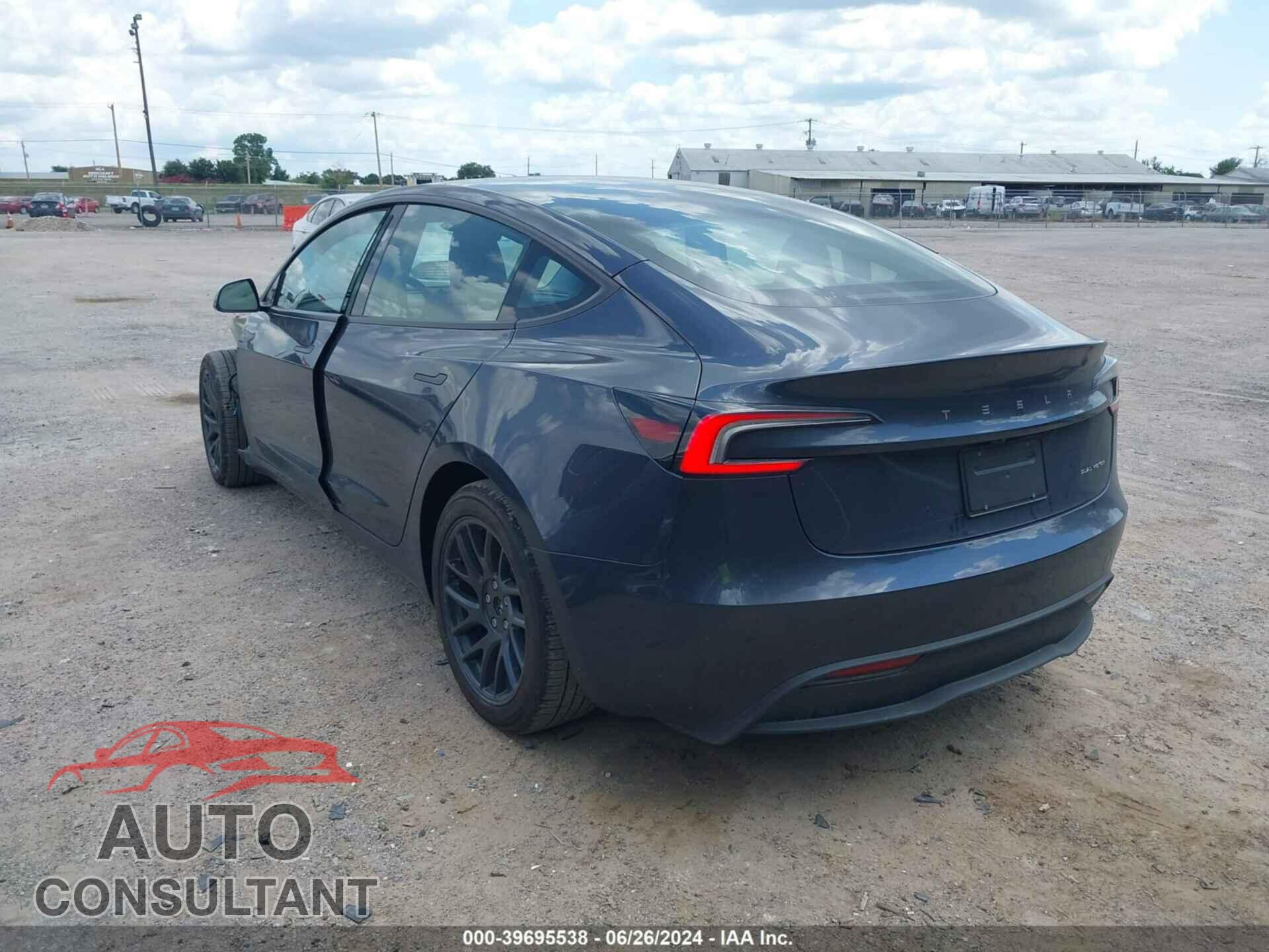 TESLA MODEL 3 2024 - 5YJ3E1EB5RF742892