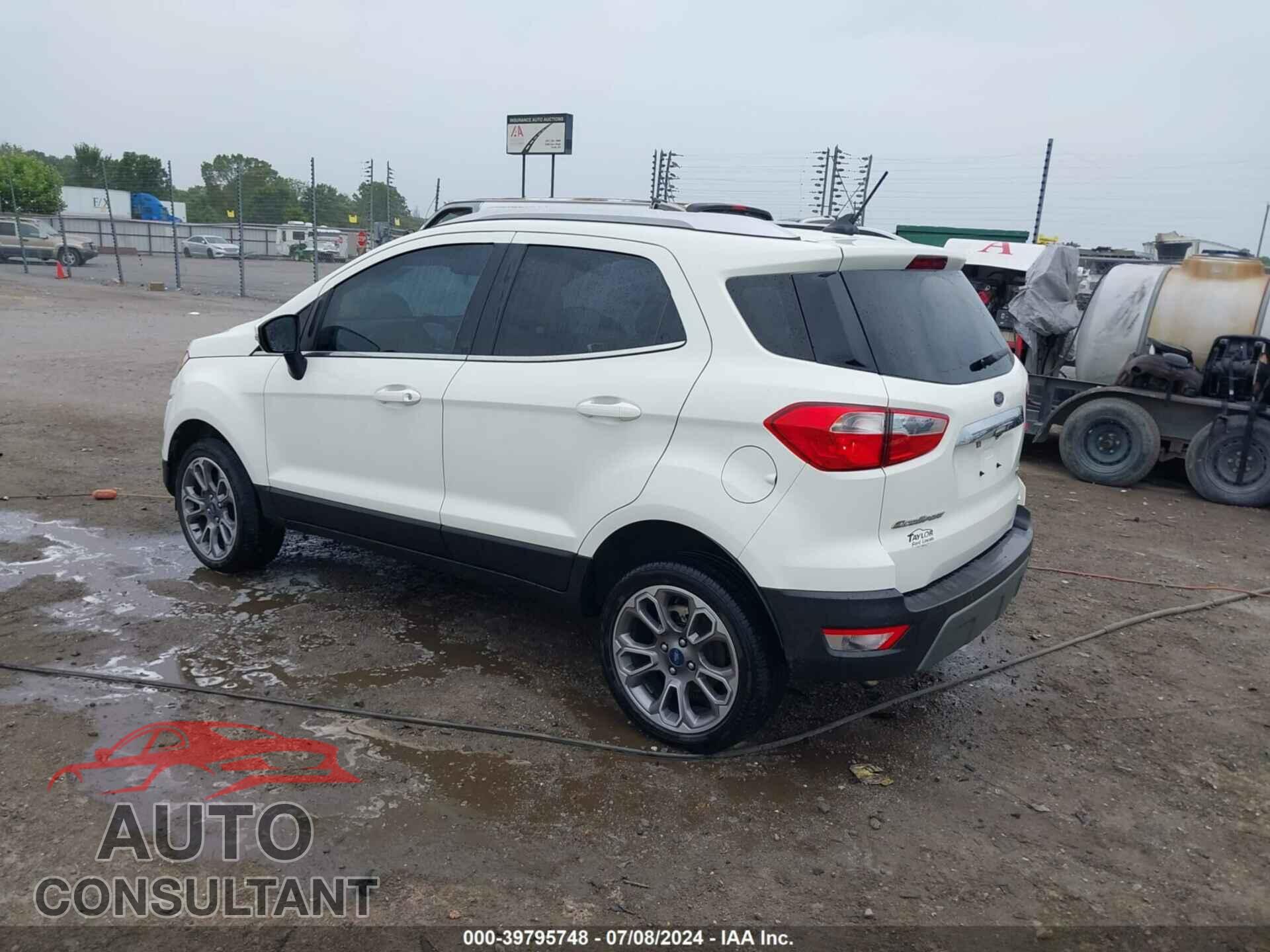 FORD ECOSPORT 2020 - MAJ6S3KL1LC346421