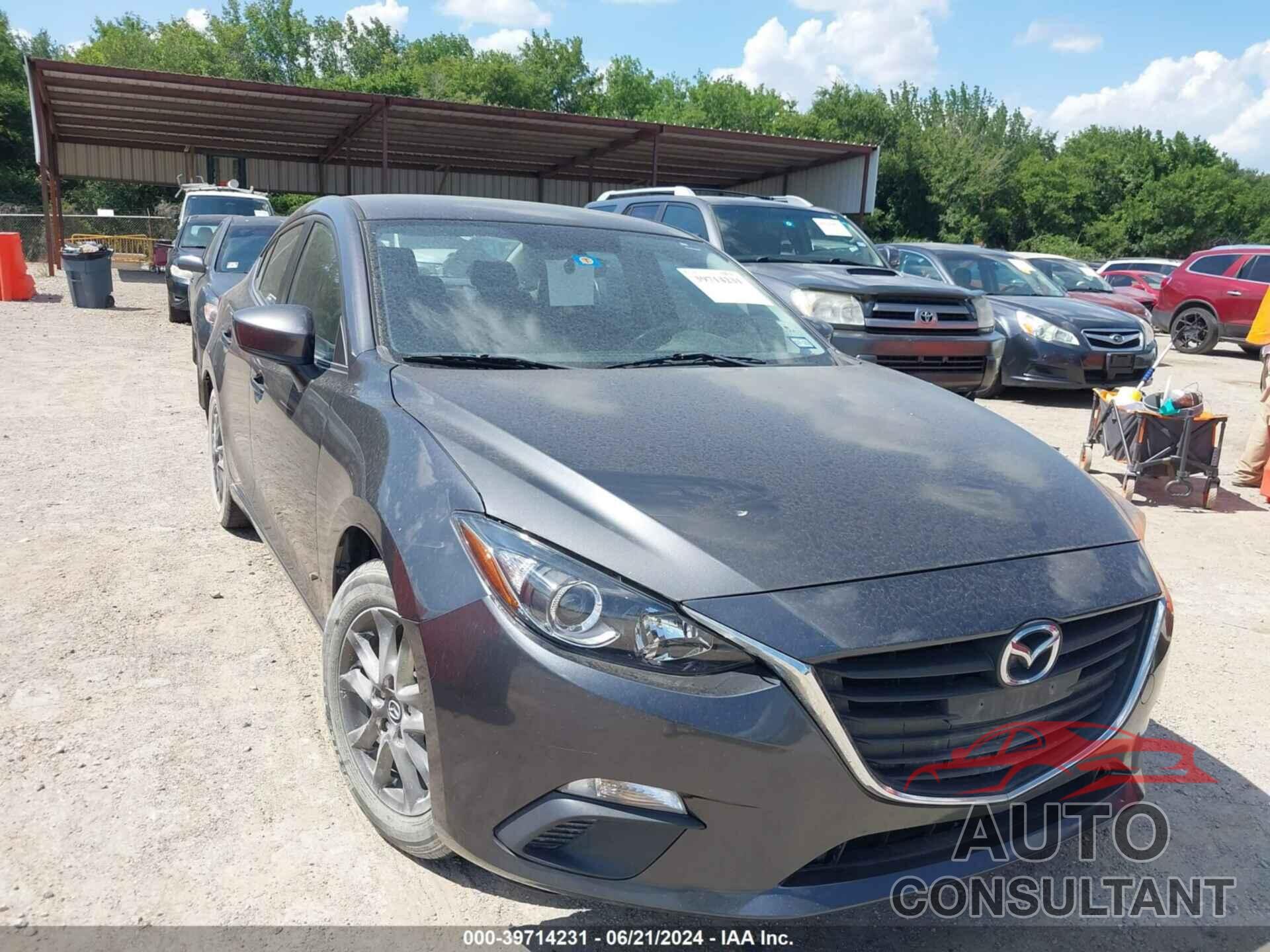 MAZDA MAZDA3 2016 - JM1BM1U70G1280677