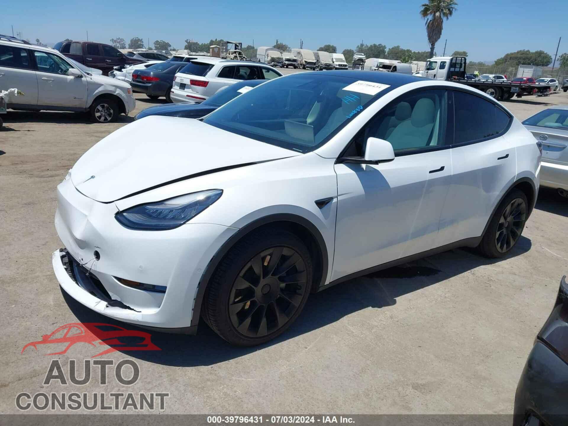 TESLA MODEL Y 2020 - 5YJYGDEE4LF058564