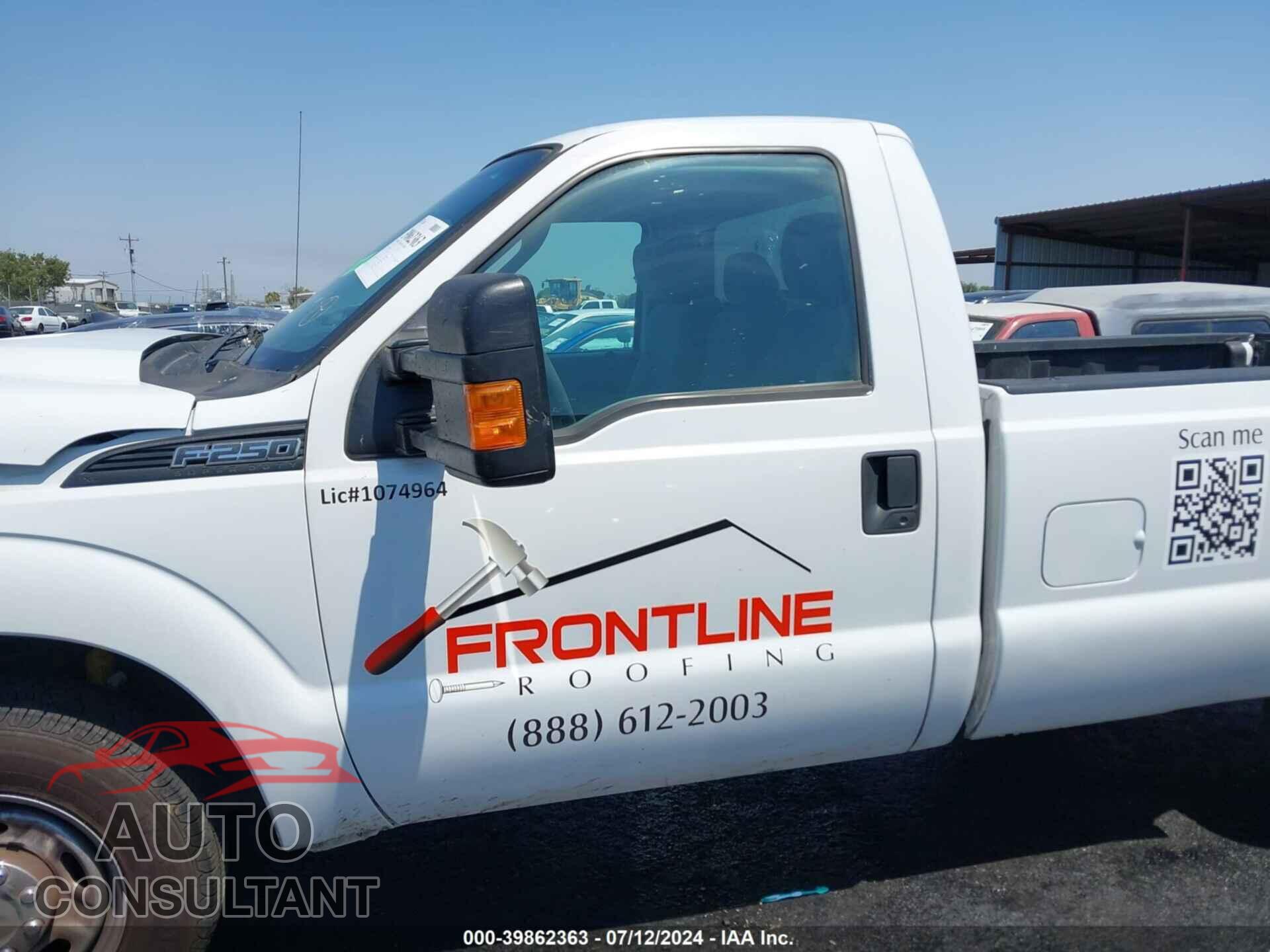 FORD F-250 2016 - 1FTBF2A65GEC88018