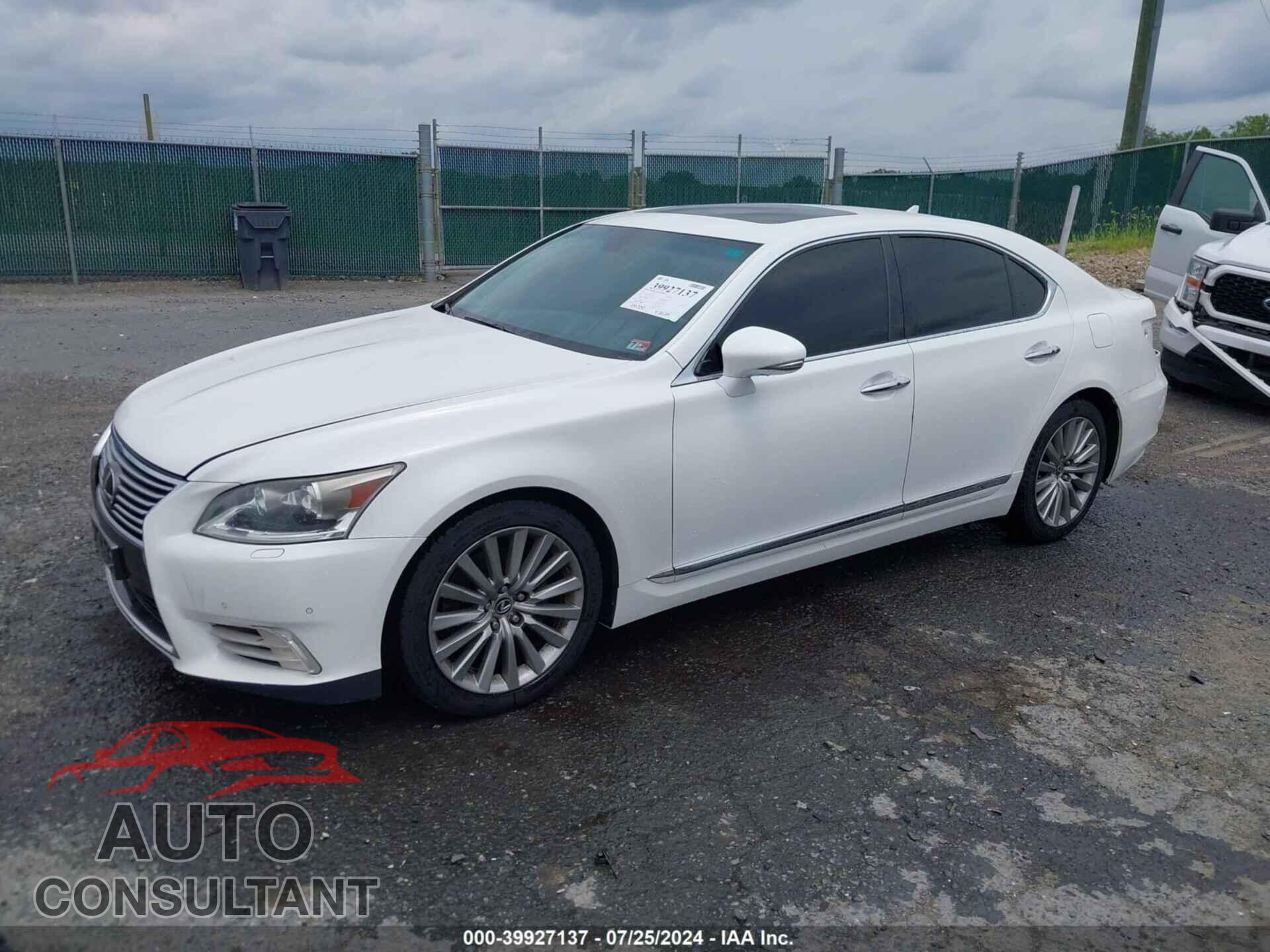 LEXUS LS 460 2013 - JTHBL5EFXD5123256