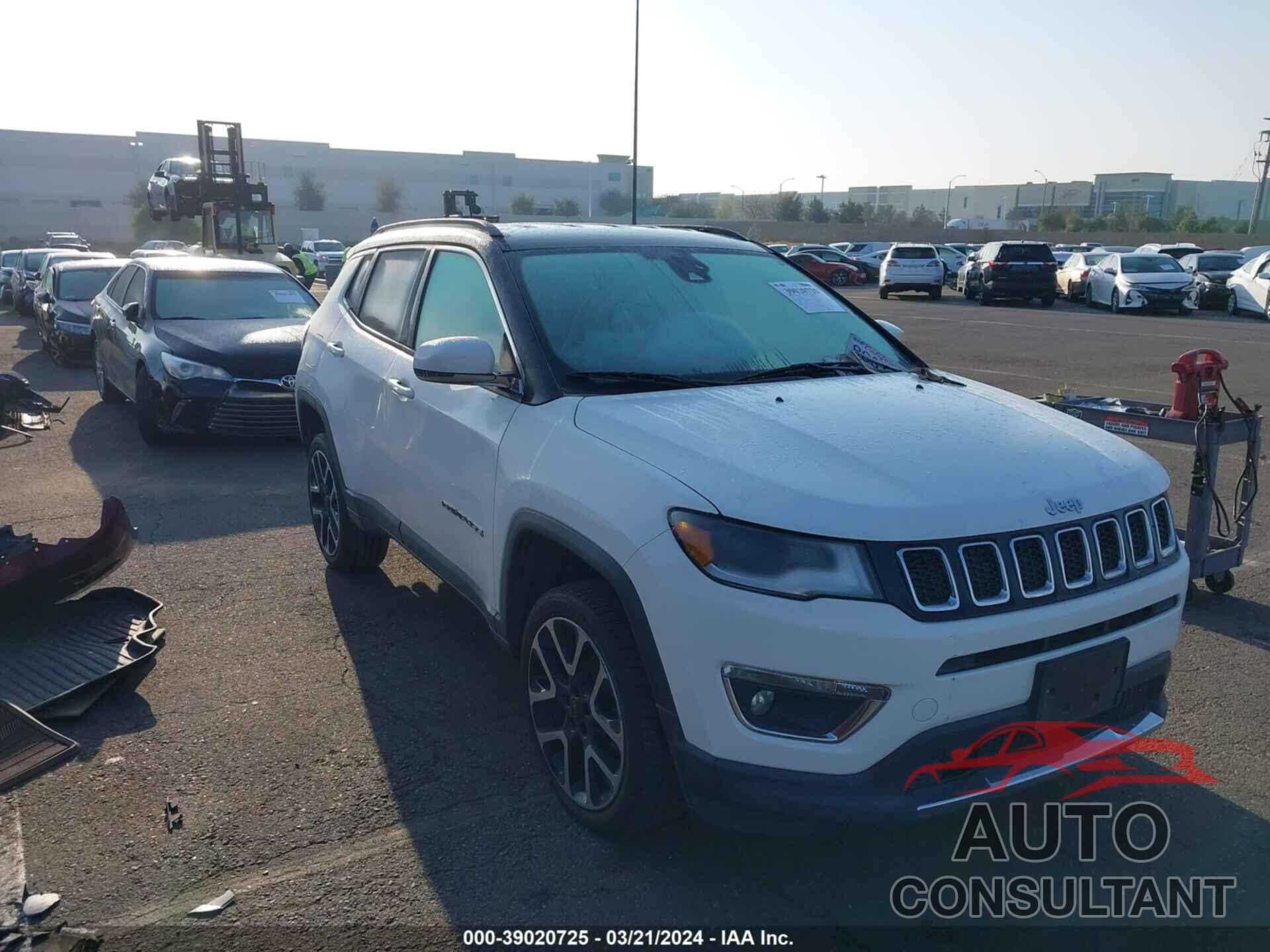 JEEP COMPASS 2018 - 3C4NJDCB6JT320855