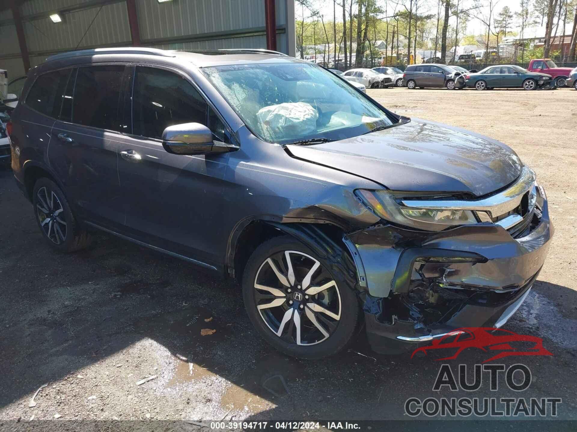 HONDA PILOT 2019 - 5FNYF6H08KB010434