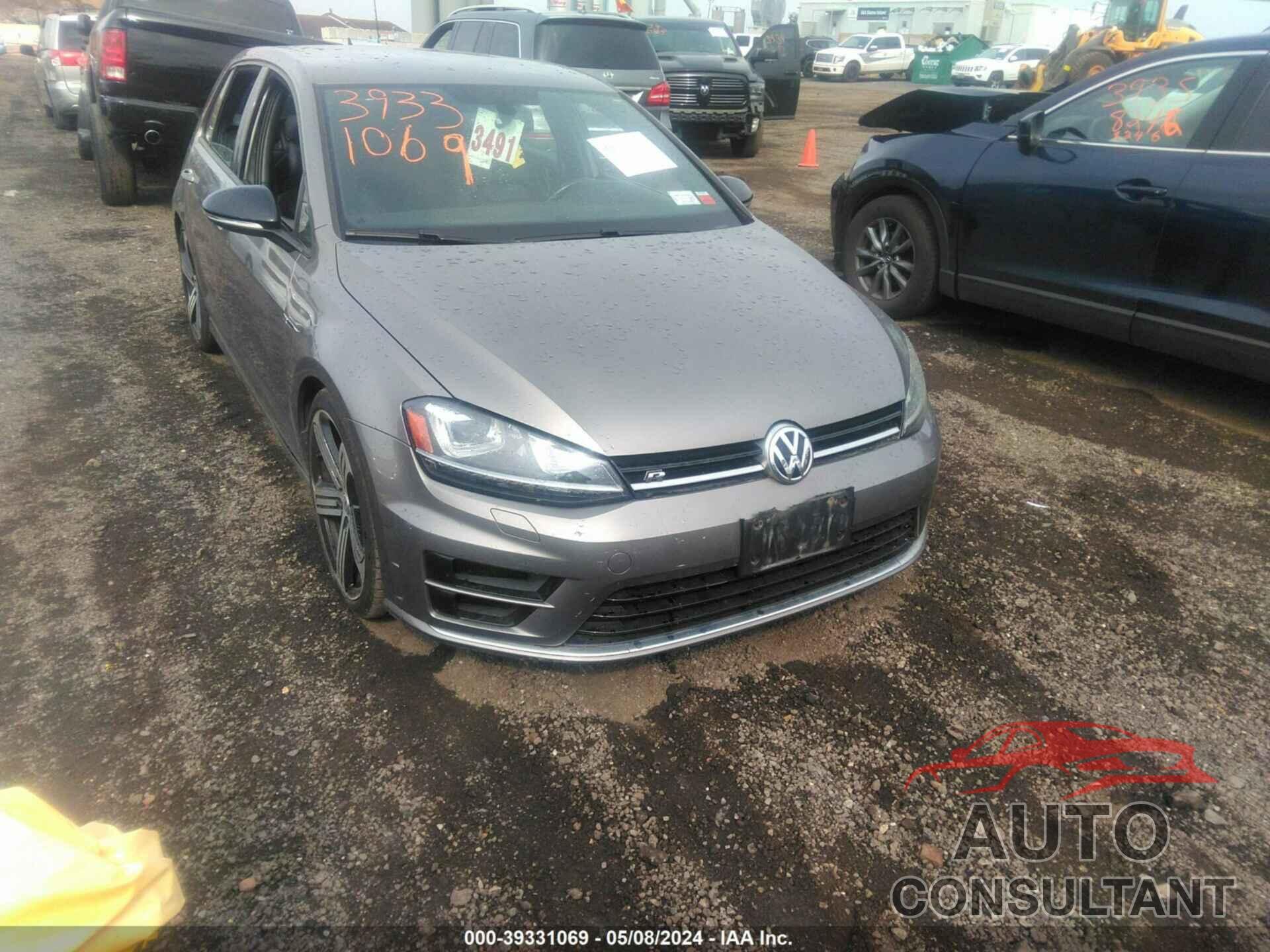 VOLKSWAGEN GOLF R 2016 - WVWUF7AU3GW053485