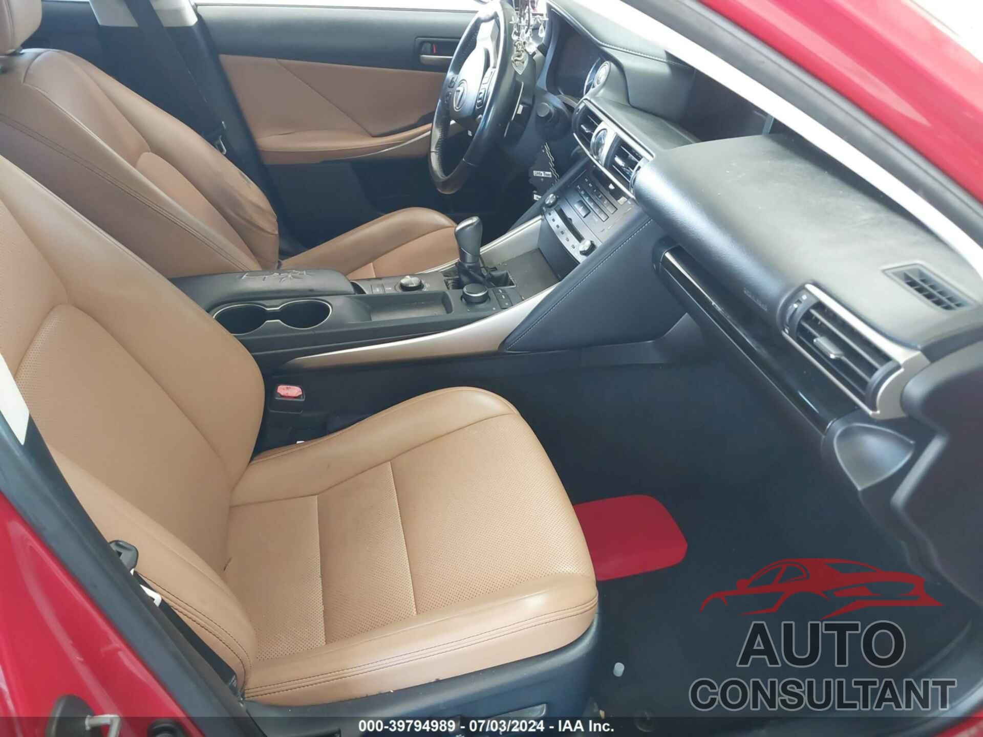 LEXUS IS 200T 2017 - JTHBA1D26H5040376