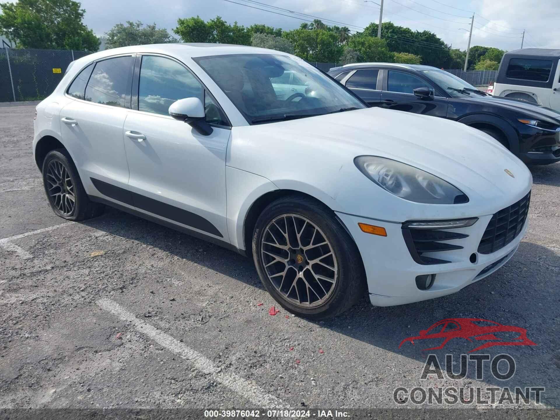 PORSCHE MACAN 2018 - WP1AA2A5XJLB22855