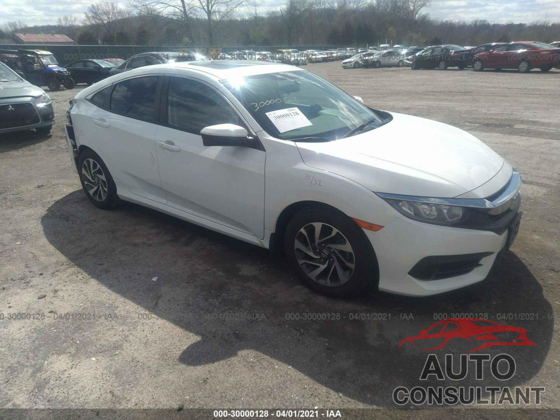 HONDA CIVIC SEDAN 2016 - 2HGFC2F7XGH538827