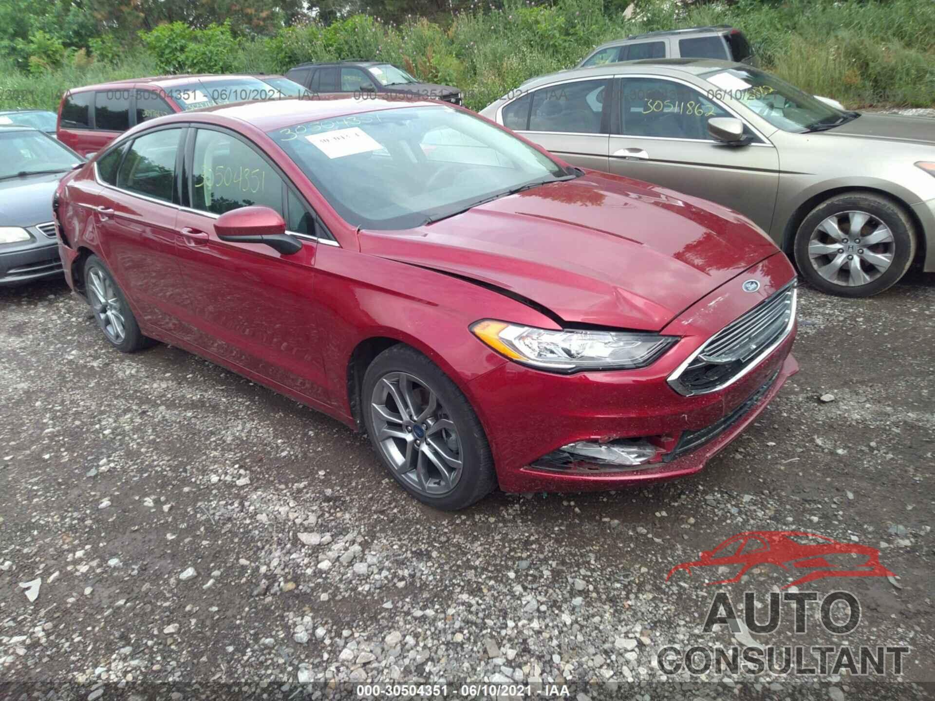 FORD FUSION 2017 - 3FA6P0H97HR404889