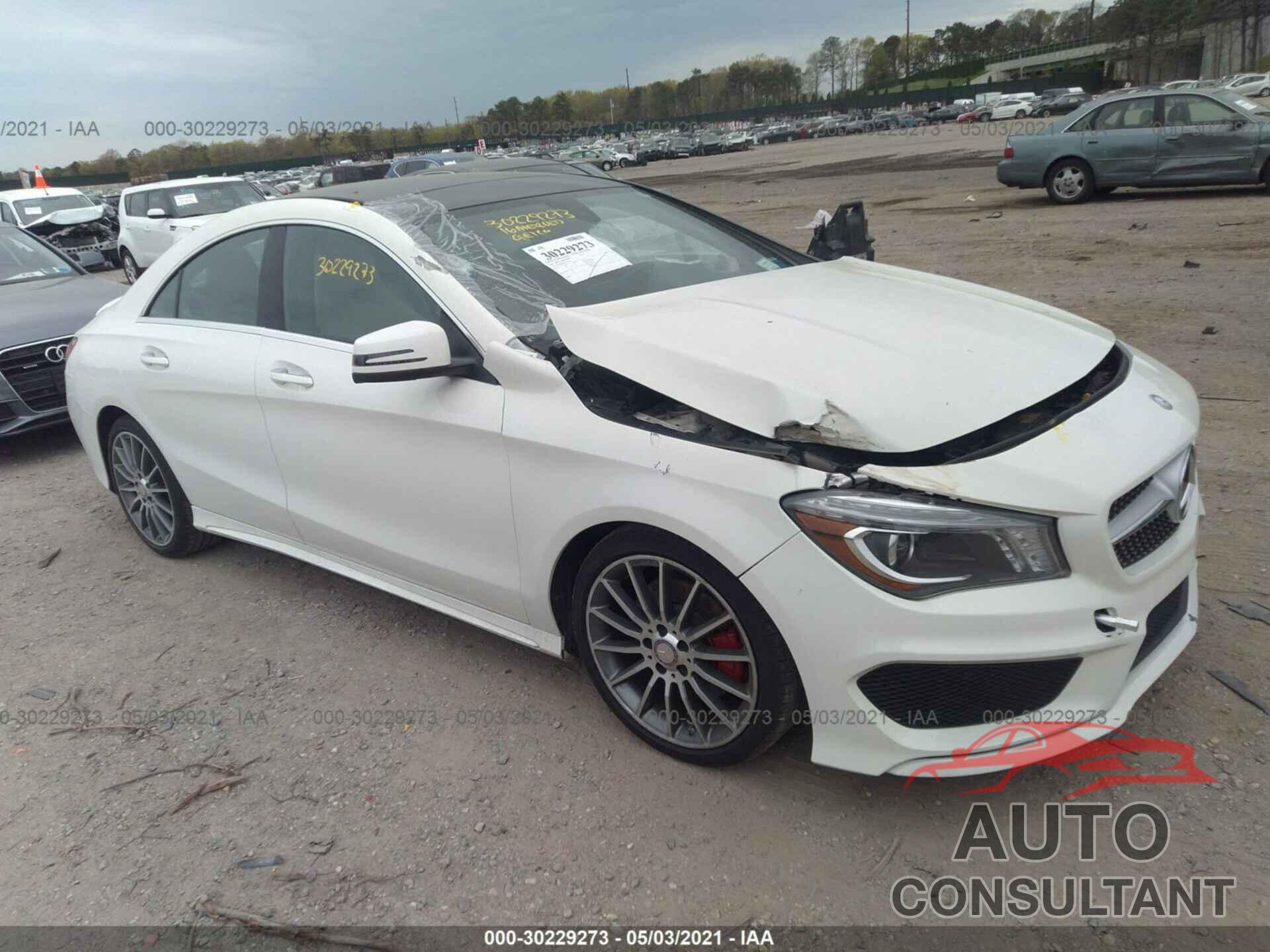 MERCEDES-BENZ CLA 2016 - WDDSJ4GB3GN359236
