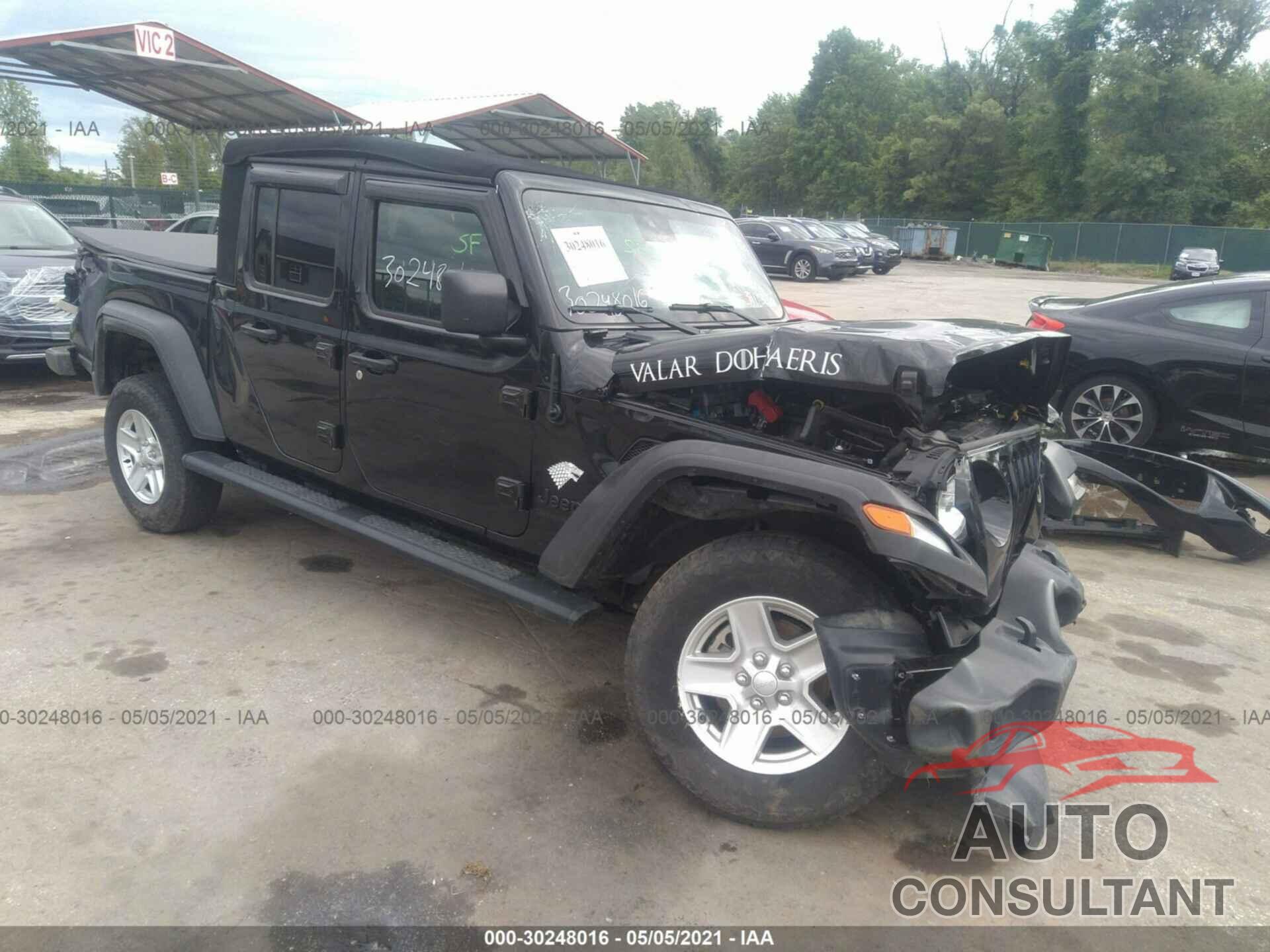 JEEP GLADIATOR 2020 - 1C6HJTAG6LL138276