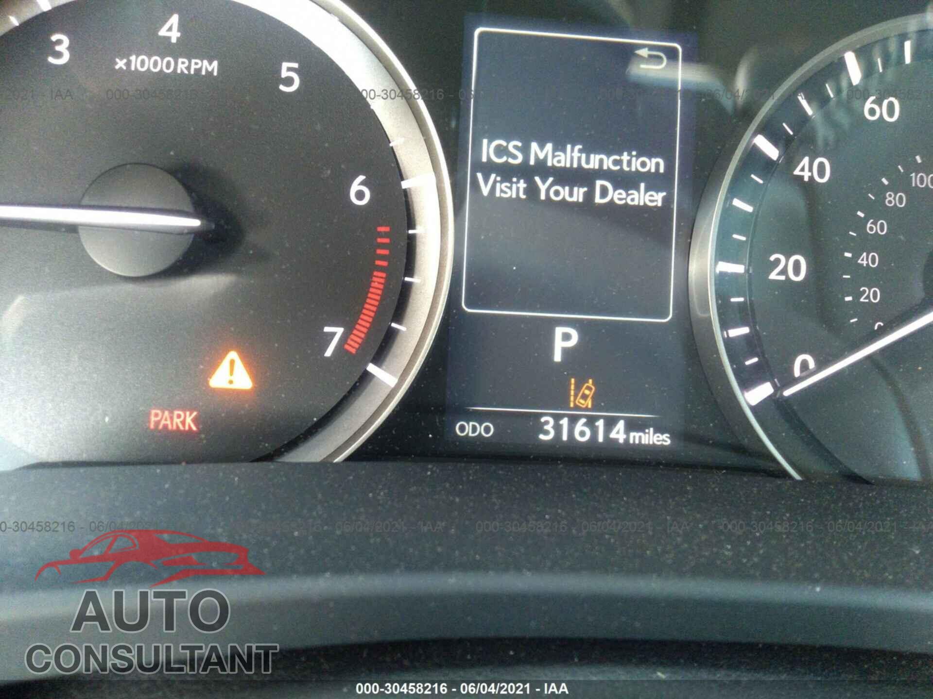 LEXUS RX 2017 - 2T2BZMCA0HC106181
