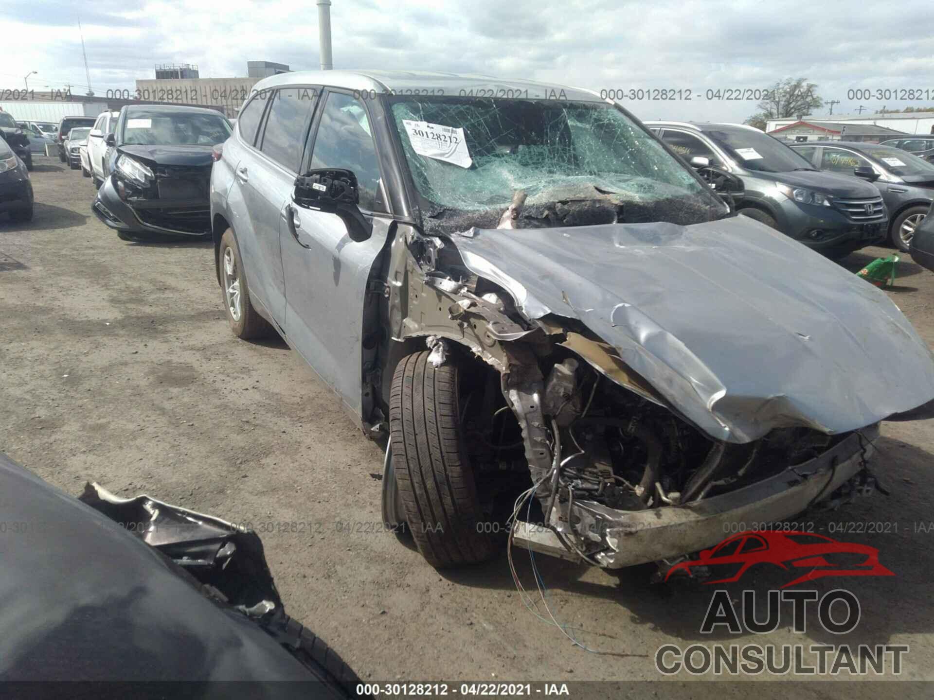 TOYOTA HIGHLANDER 2020 - 5TDCZRBHXLS051596