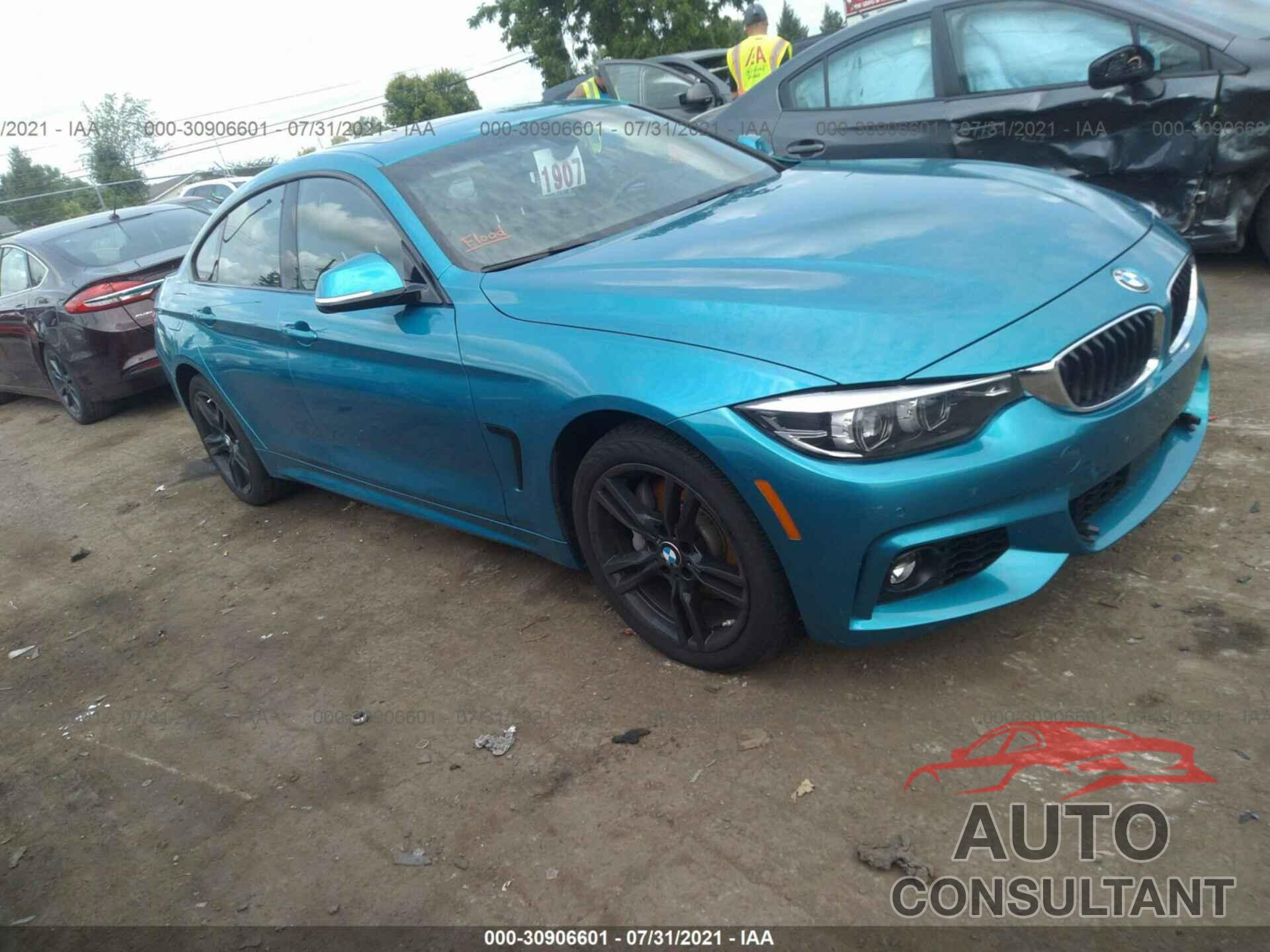 BMW 4 SERIES 2018 - WBA4J3C55JBL04127