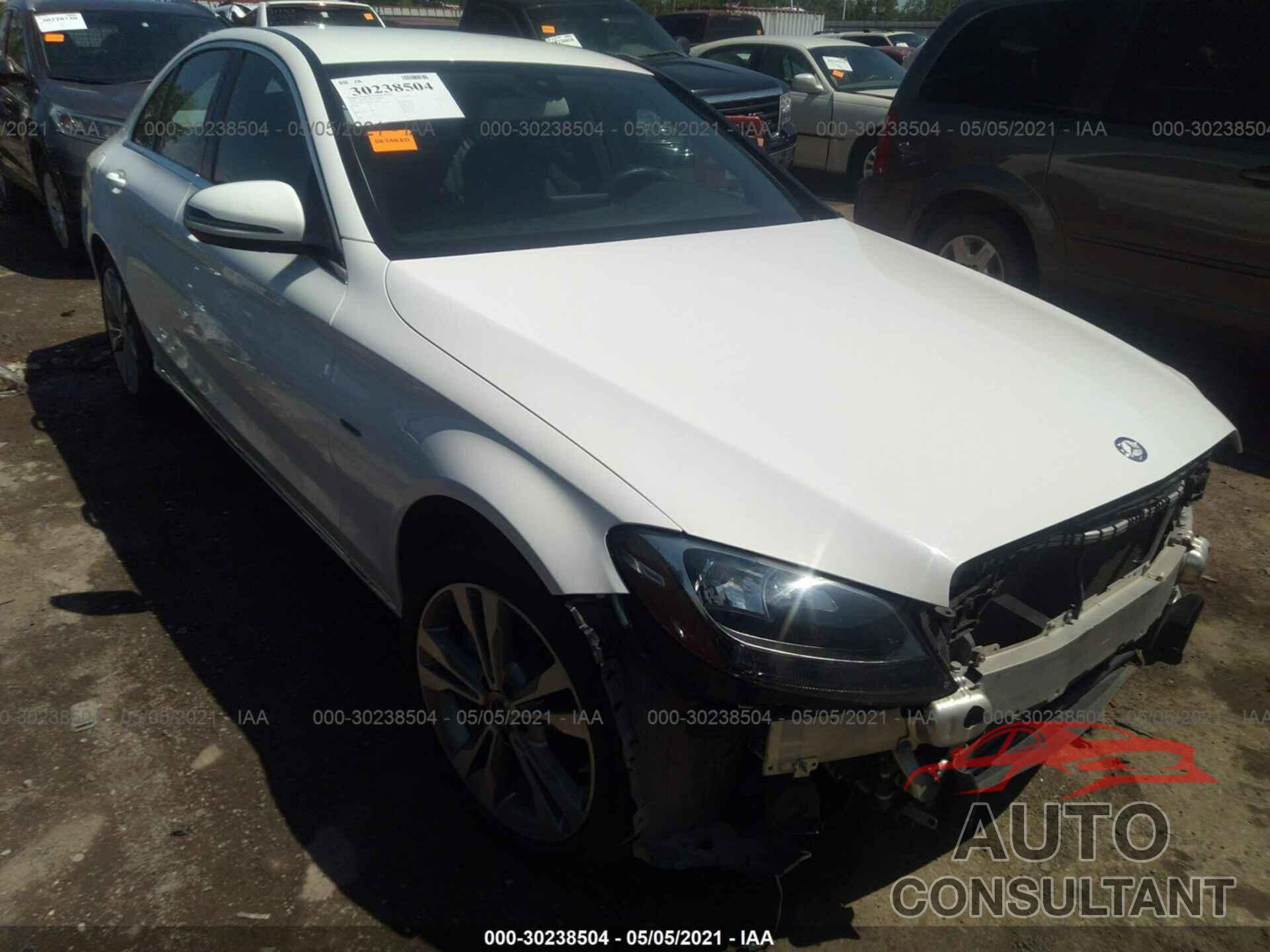MERCEDES-BENZ C-CLASS 2017 - 55SWF4HB6HU228487