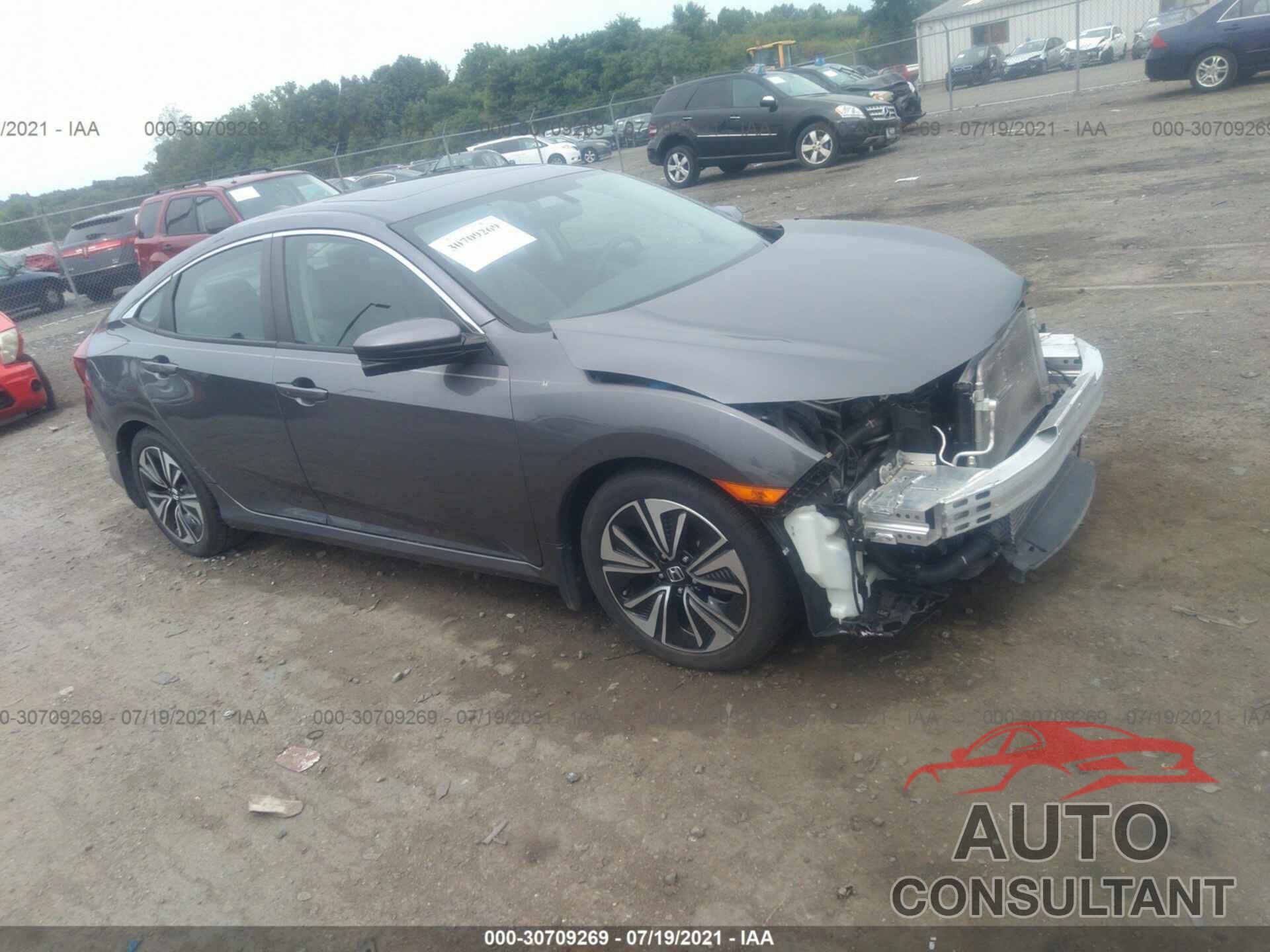 HONDA CIVIC SEDAN 2017 - 19XFC1F32HE201569