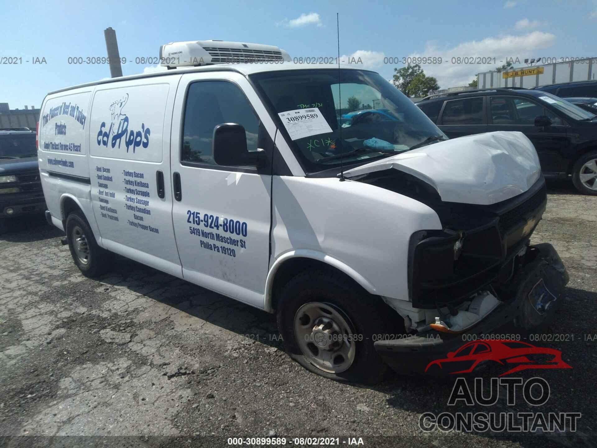 CHEVROLET EXPRESS CARGO VAN 2016 - 1GCWGAFF0G1121462