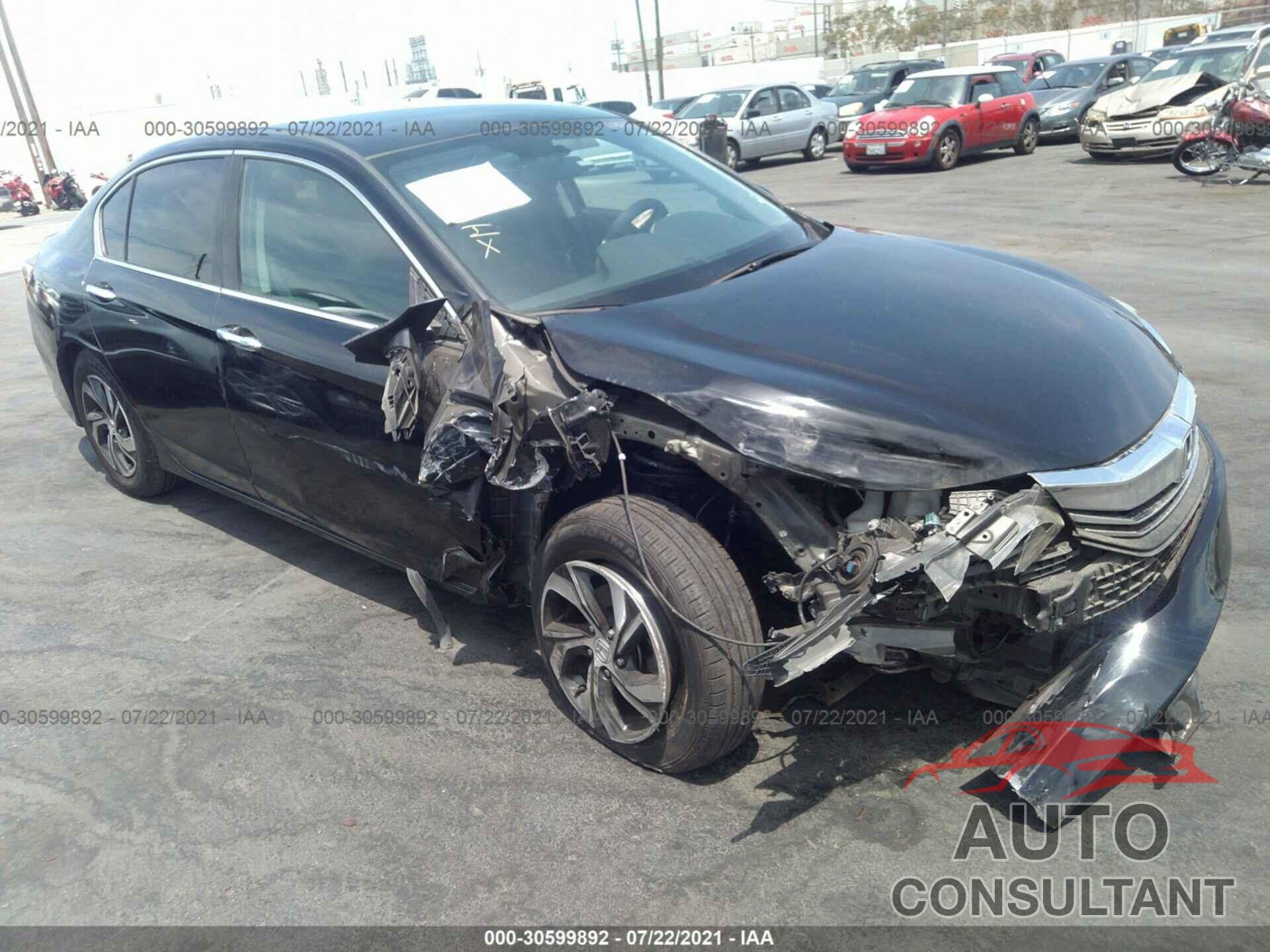HONDA ACCORD SEDAN 2017 - 1HGCR2F3XHA268755