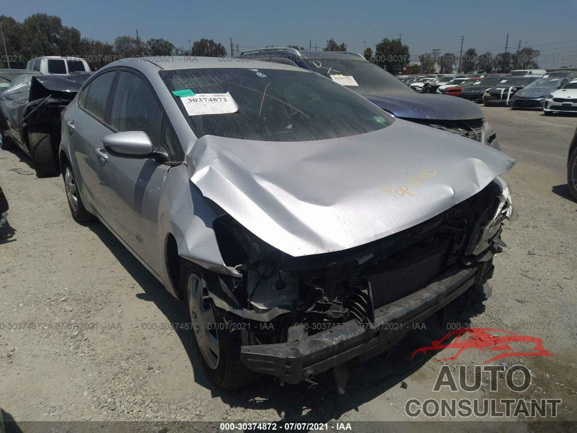 KIA FORTE 2017 - 3KPFL4A73HE013381