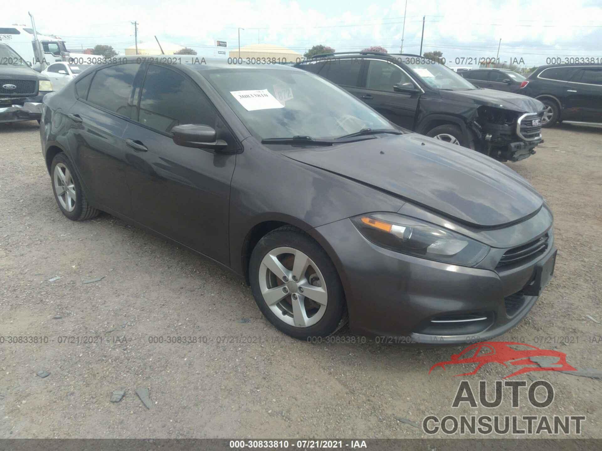 DODGE DART 2016 - 1C3CDFBA3GD720586