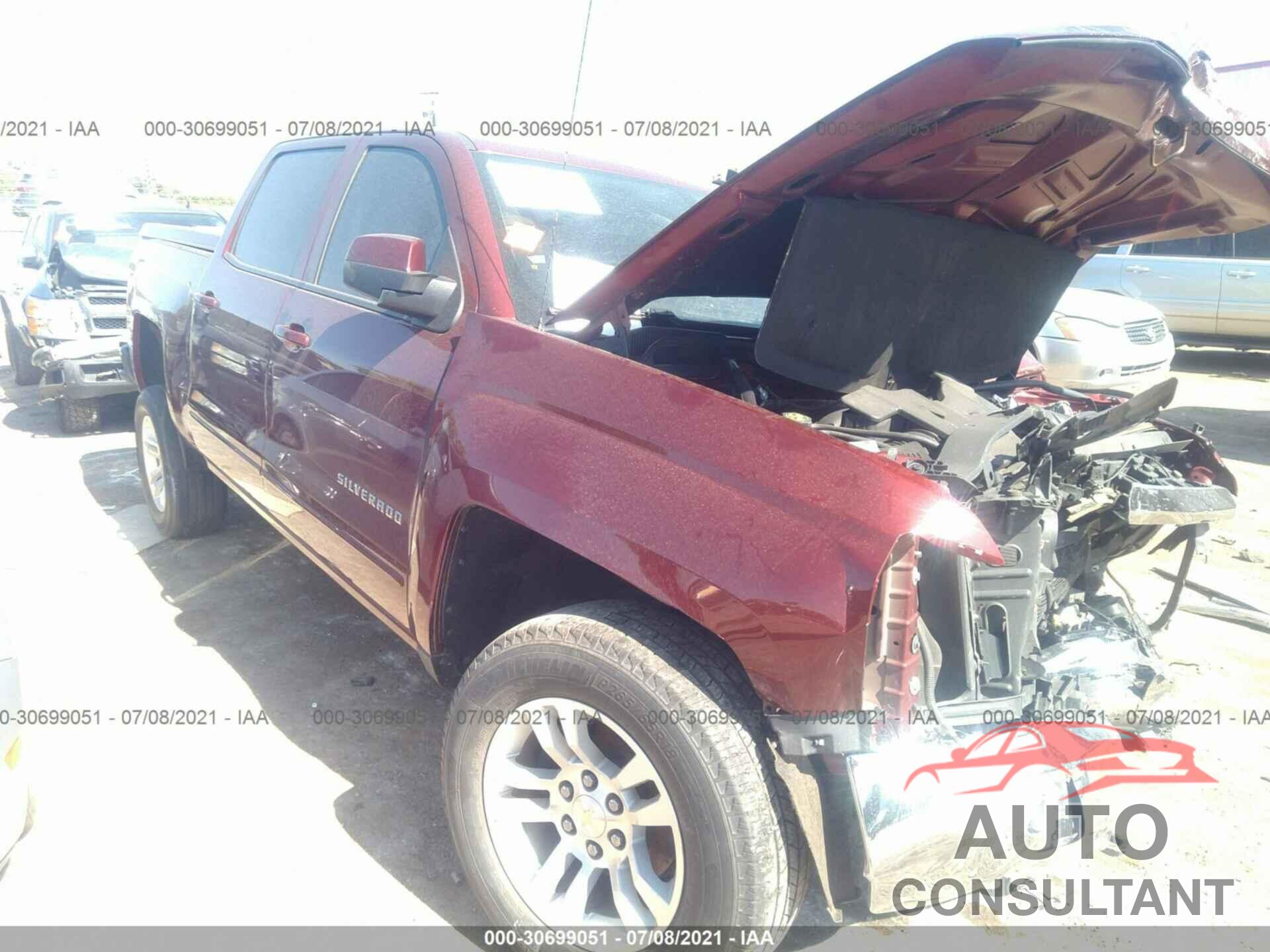 CHEVROLET SILVERADO 1500 2016 - 3GCUKREC0GG345859
