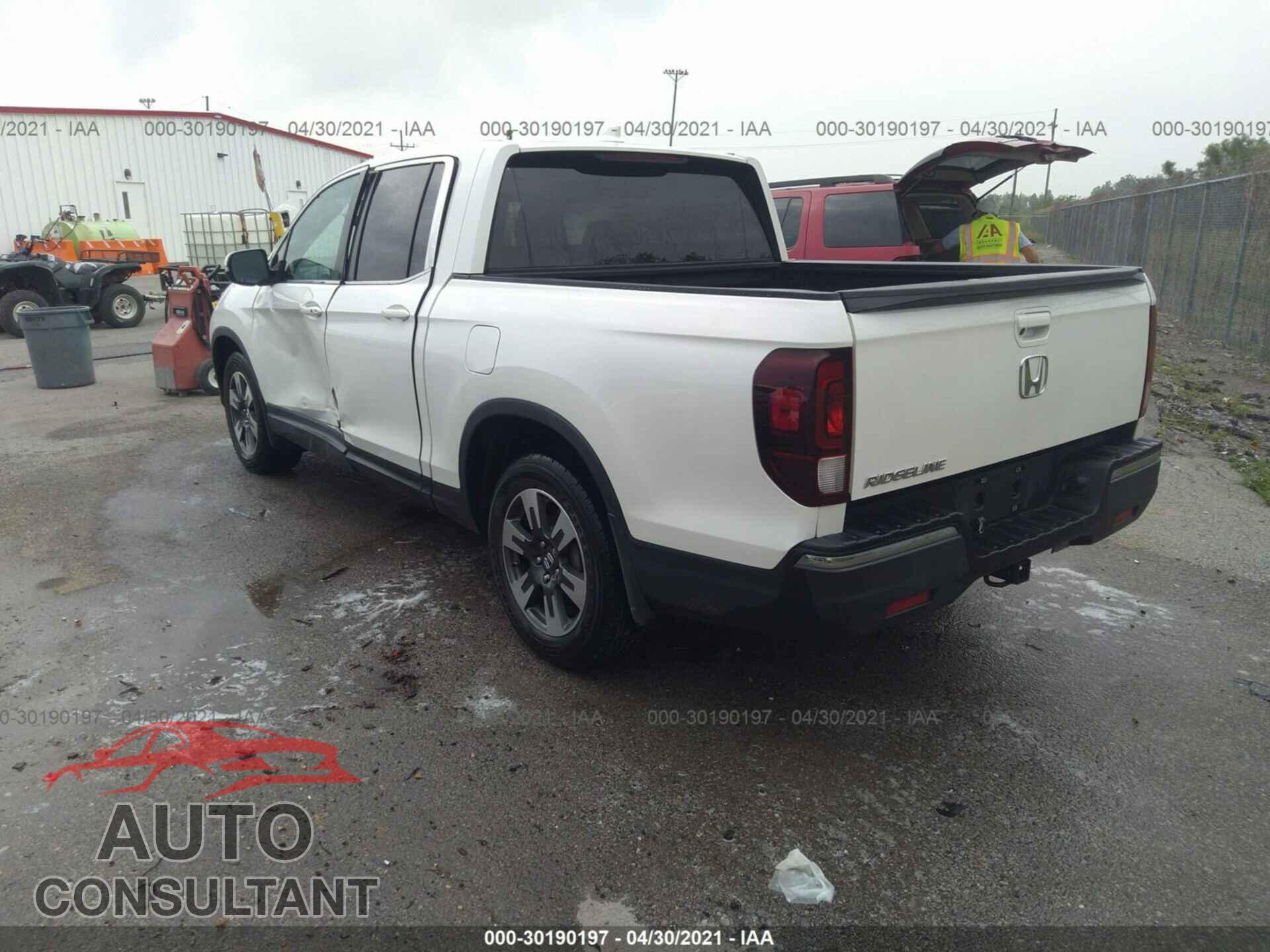 HONDA RIDGELINE 2017 - 5FPYK2F59HB008081