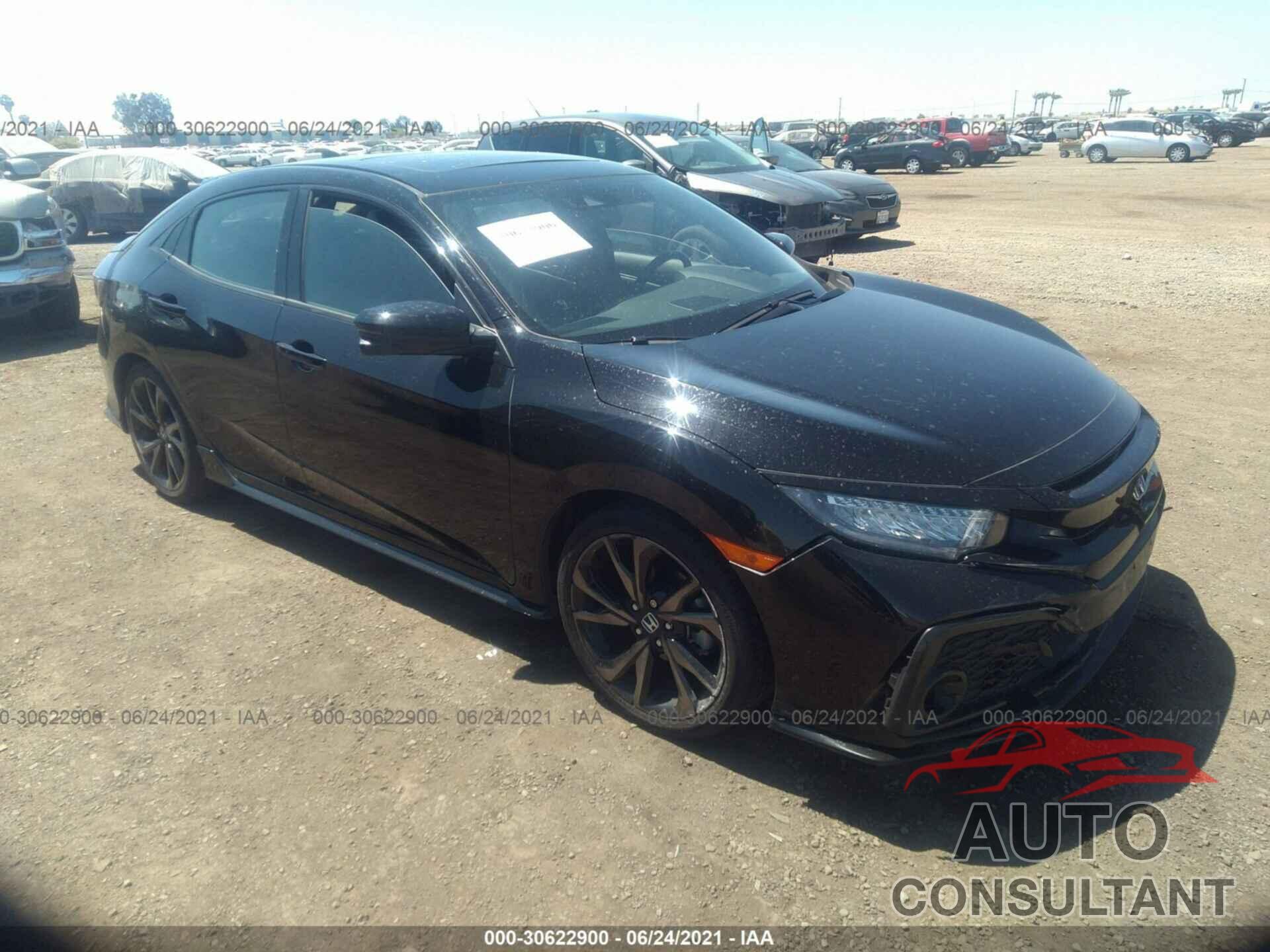 HONDA CIVIC HATCHBACK 2018 - SHHFK7H90JU413683