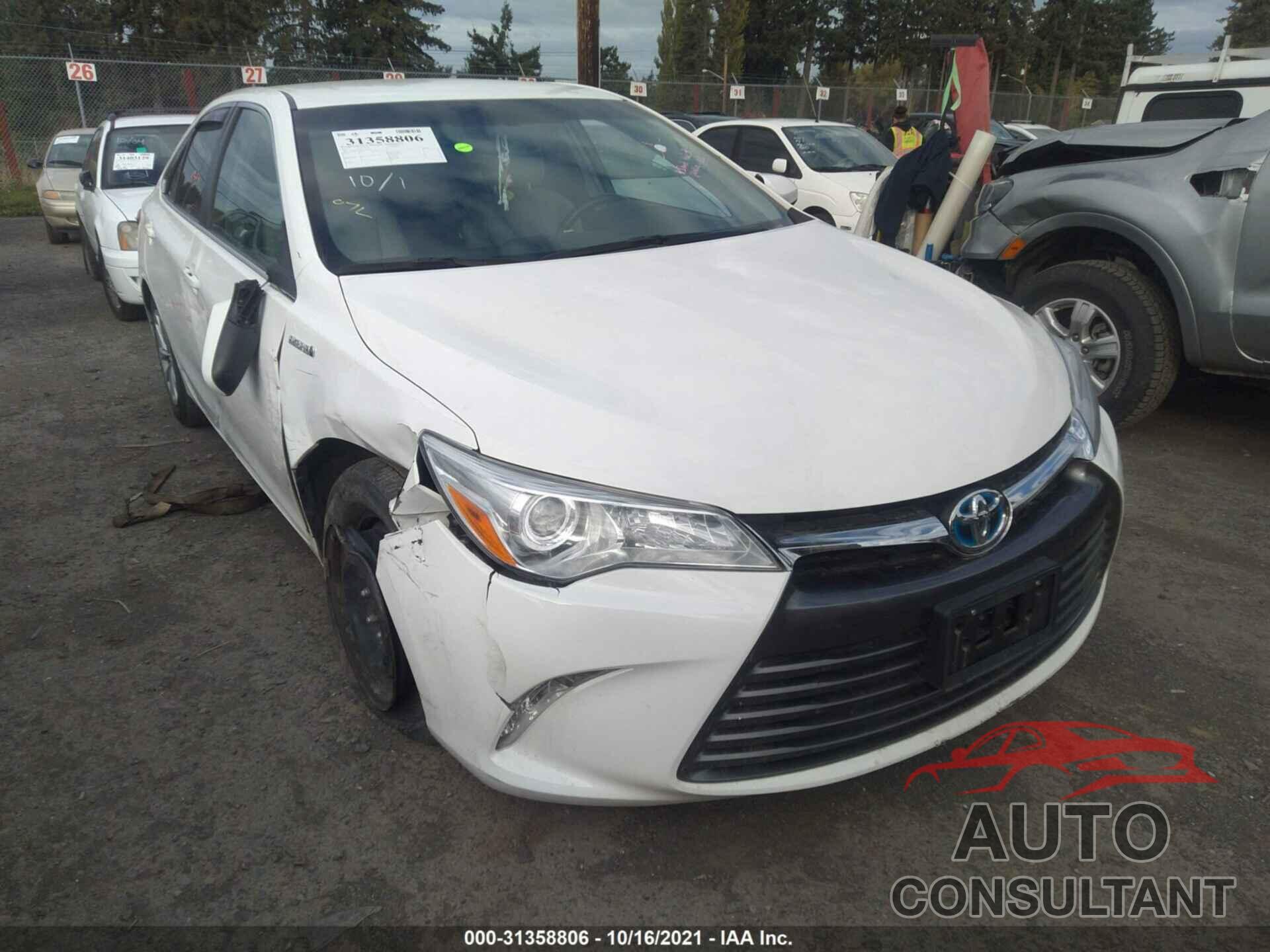 TOYOTA CAMRY 2017 - 4T1BD1FK9HU222208