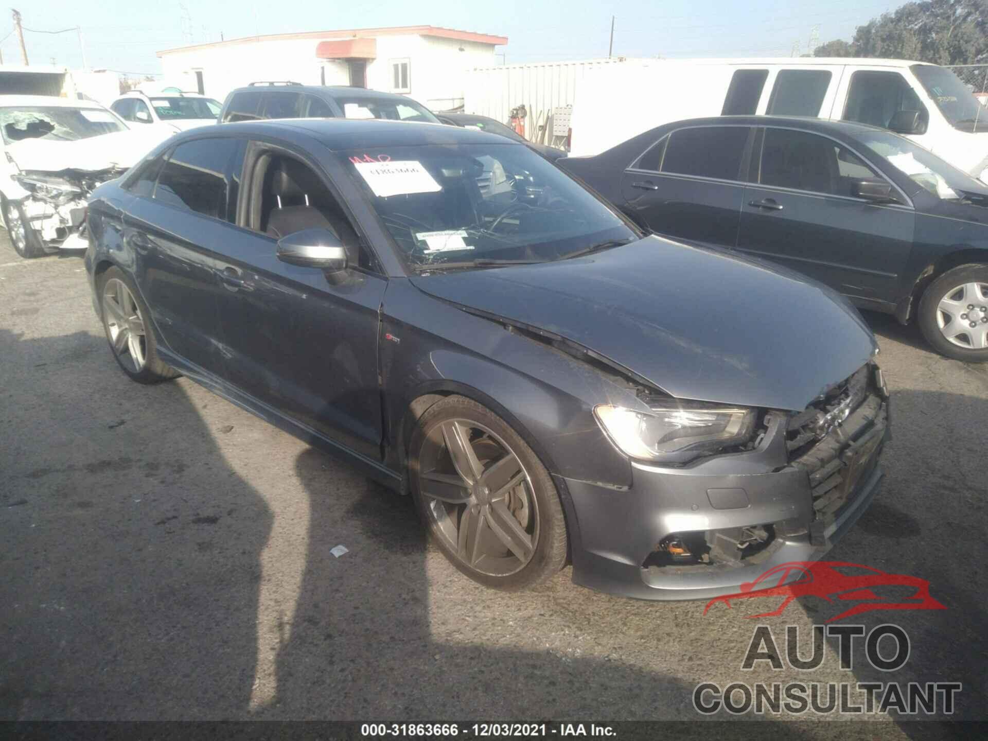 AUDI A3 2016 - WAUA7GFF5G1103968