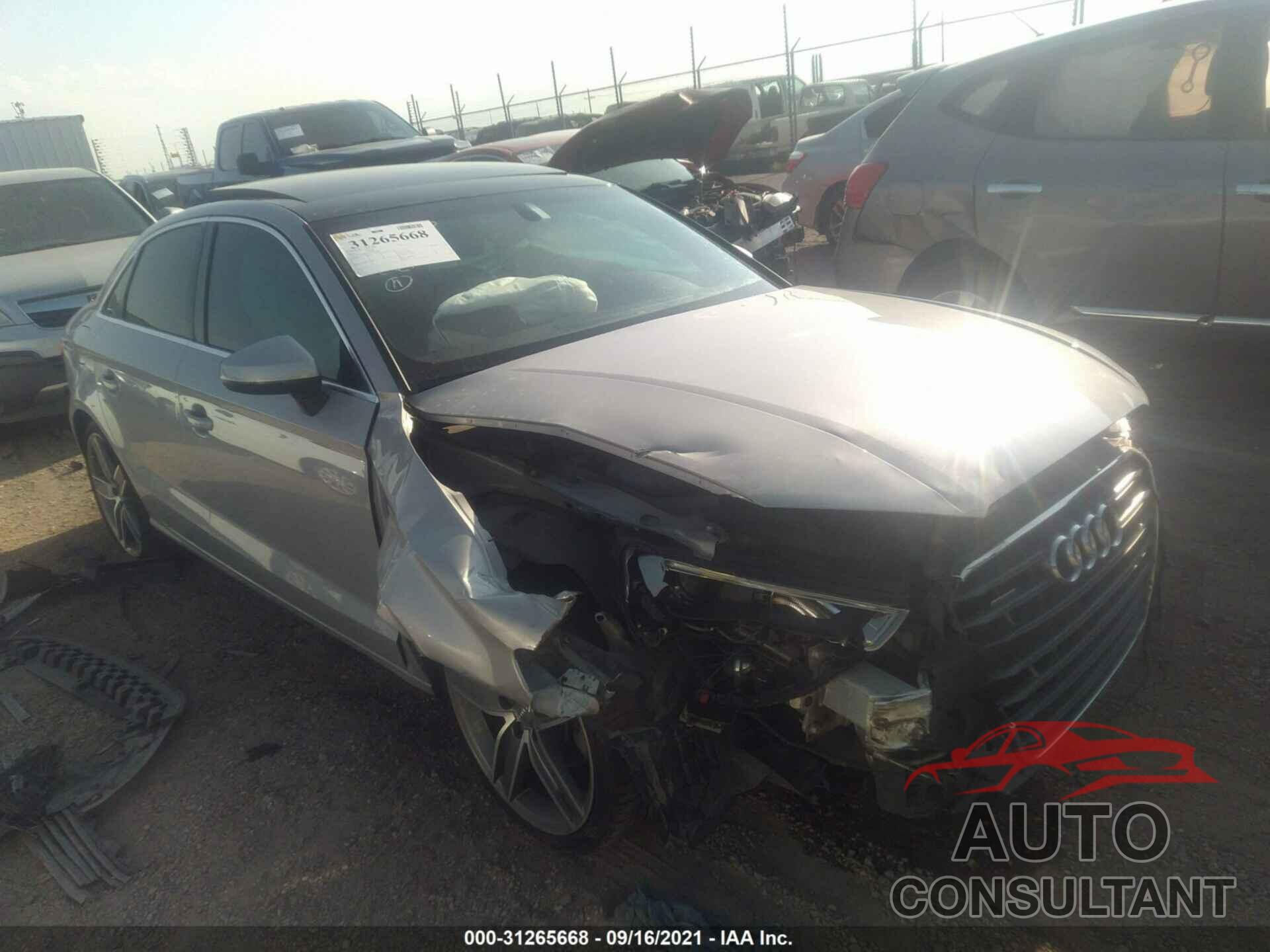 AUDI A3 2016 - WAUE8GFF2G1053058