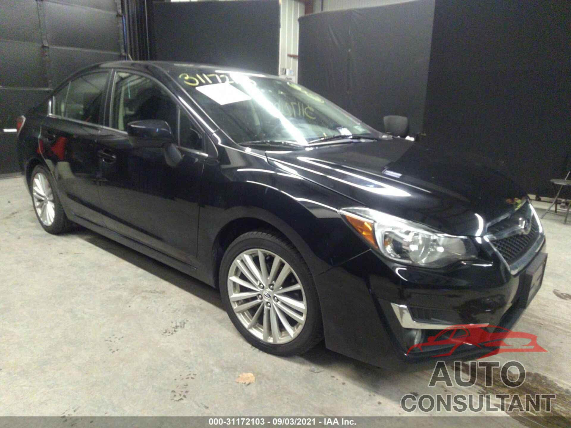 SUBARU IMPREZA SEDAN 2016 - JF1GJAF60GH005469