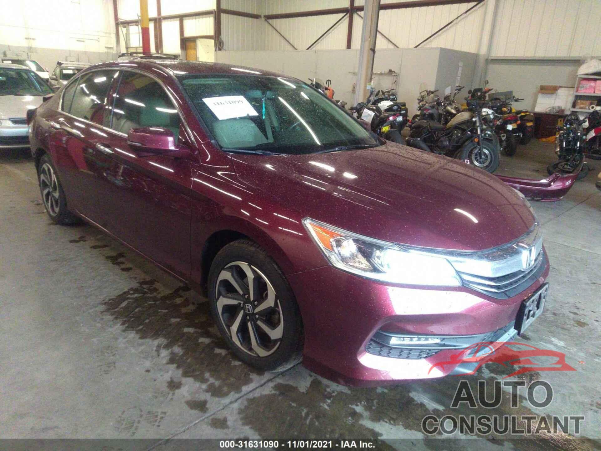 HONDA ACCORD SEDAN 2016 - 1HGCR3F86GA030062