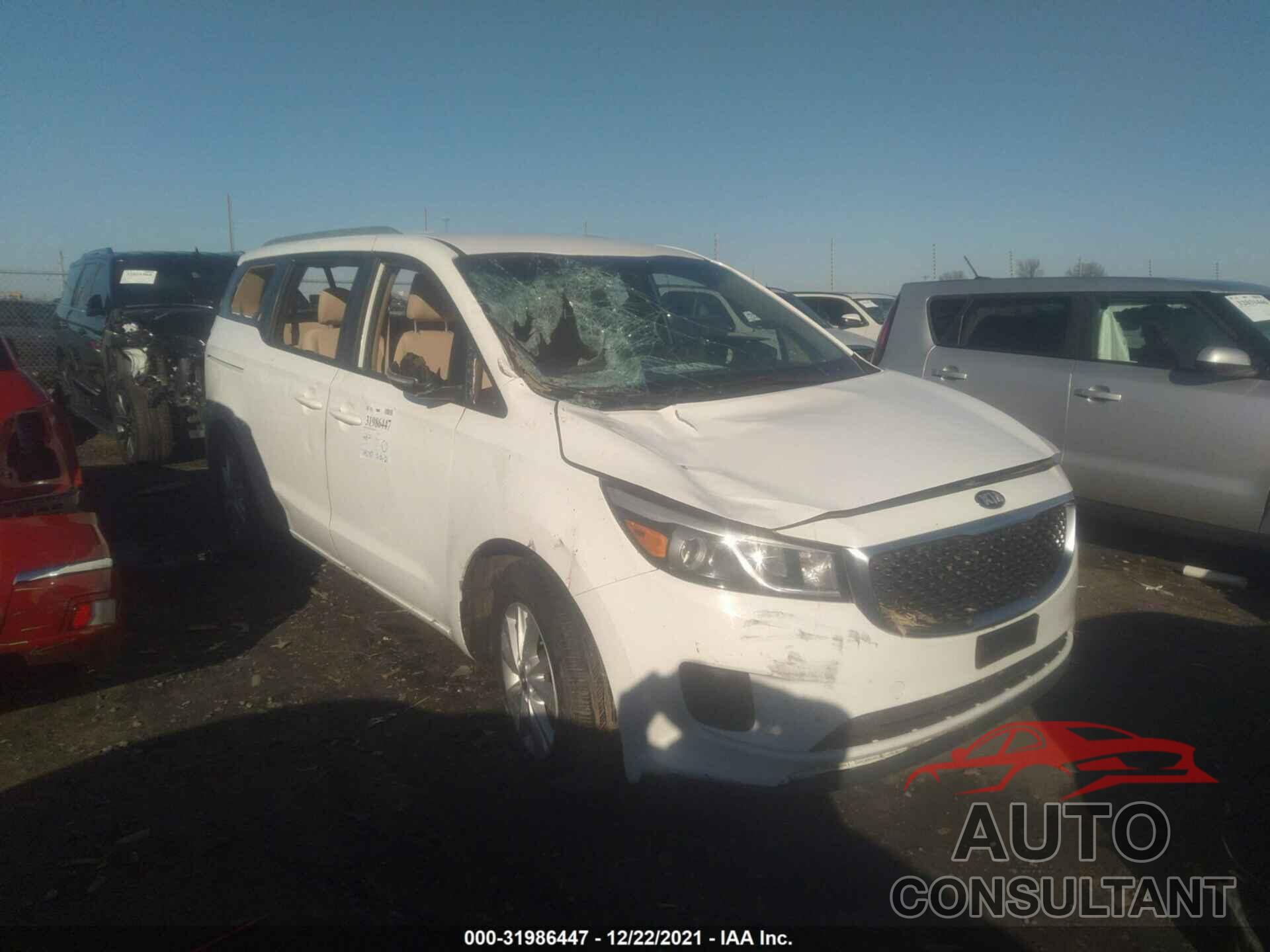 KIA SEDONA 2016 - KNDMB5C19G6088972