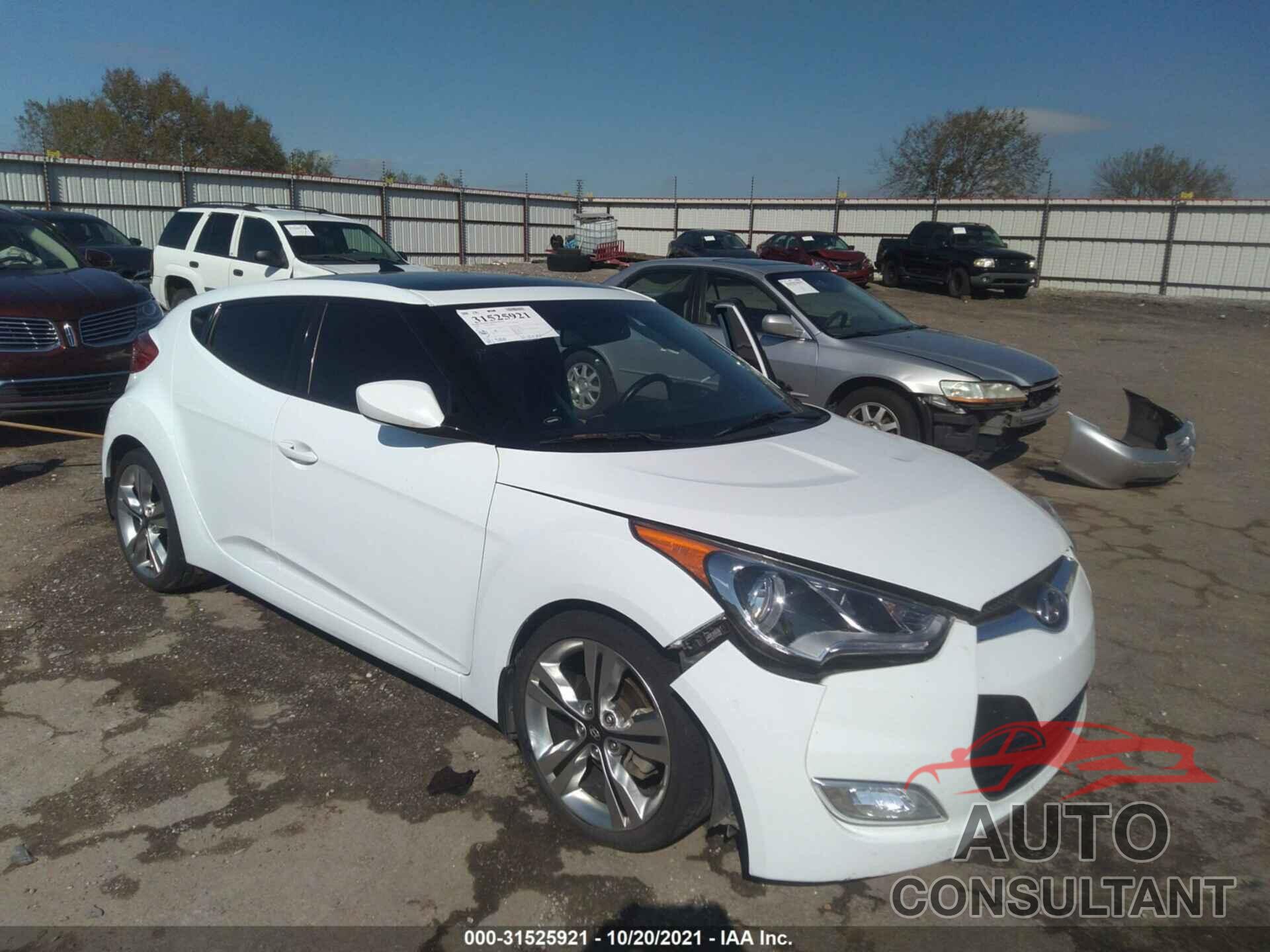 HYUNDAI VELOSTER 2016 - KMHTC6AD2GU292869