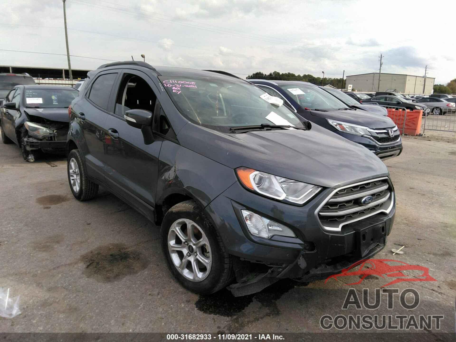 FORD ECOSPORT 2021 - MAJ3S2GE5MC396750