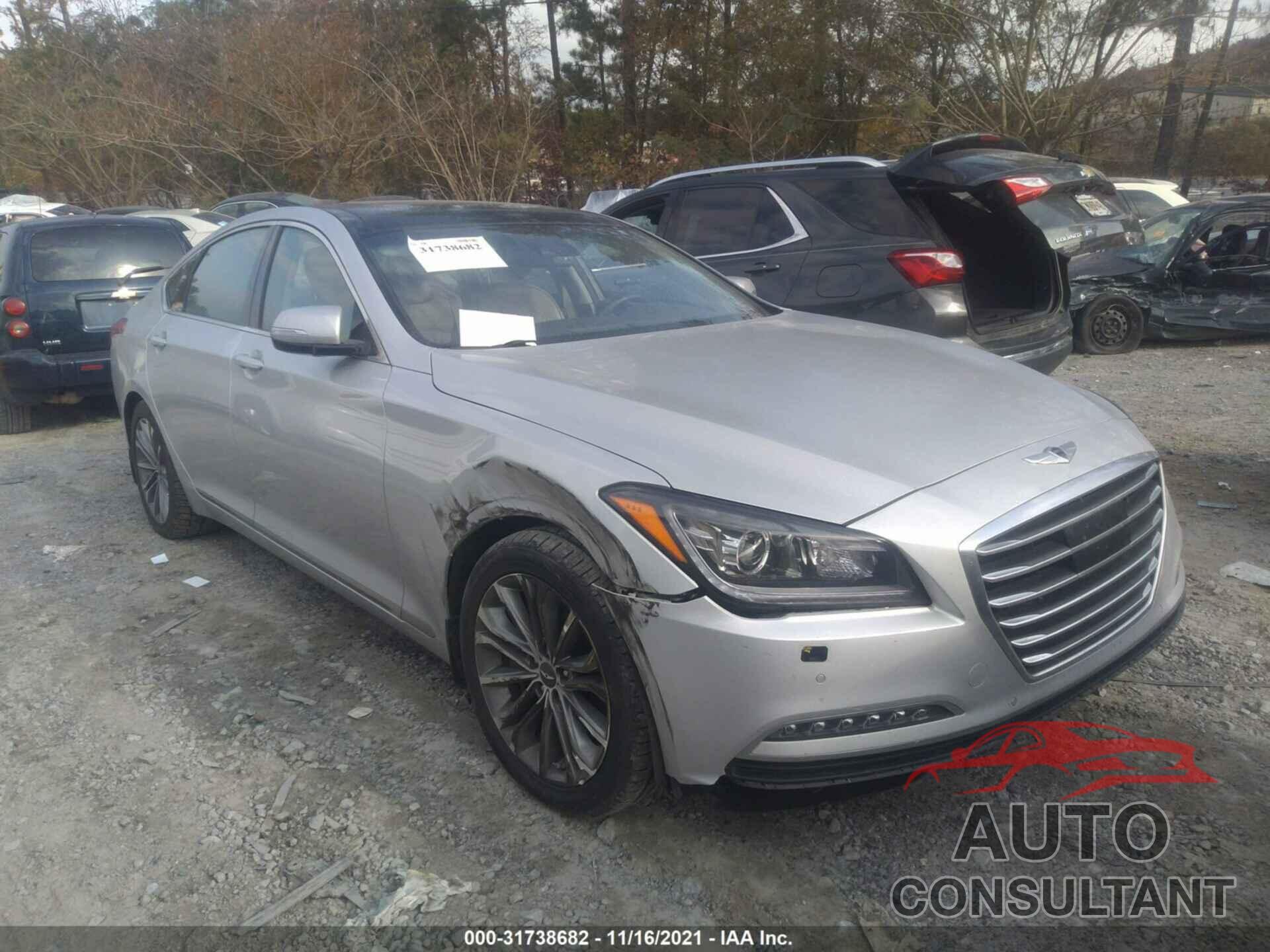 HYUNDAI GENESIS 2016 - KMHGN4JE9GU116121