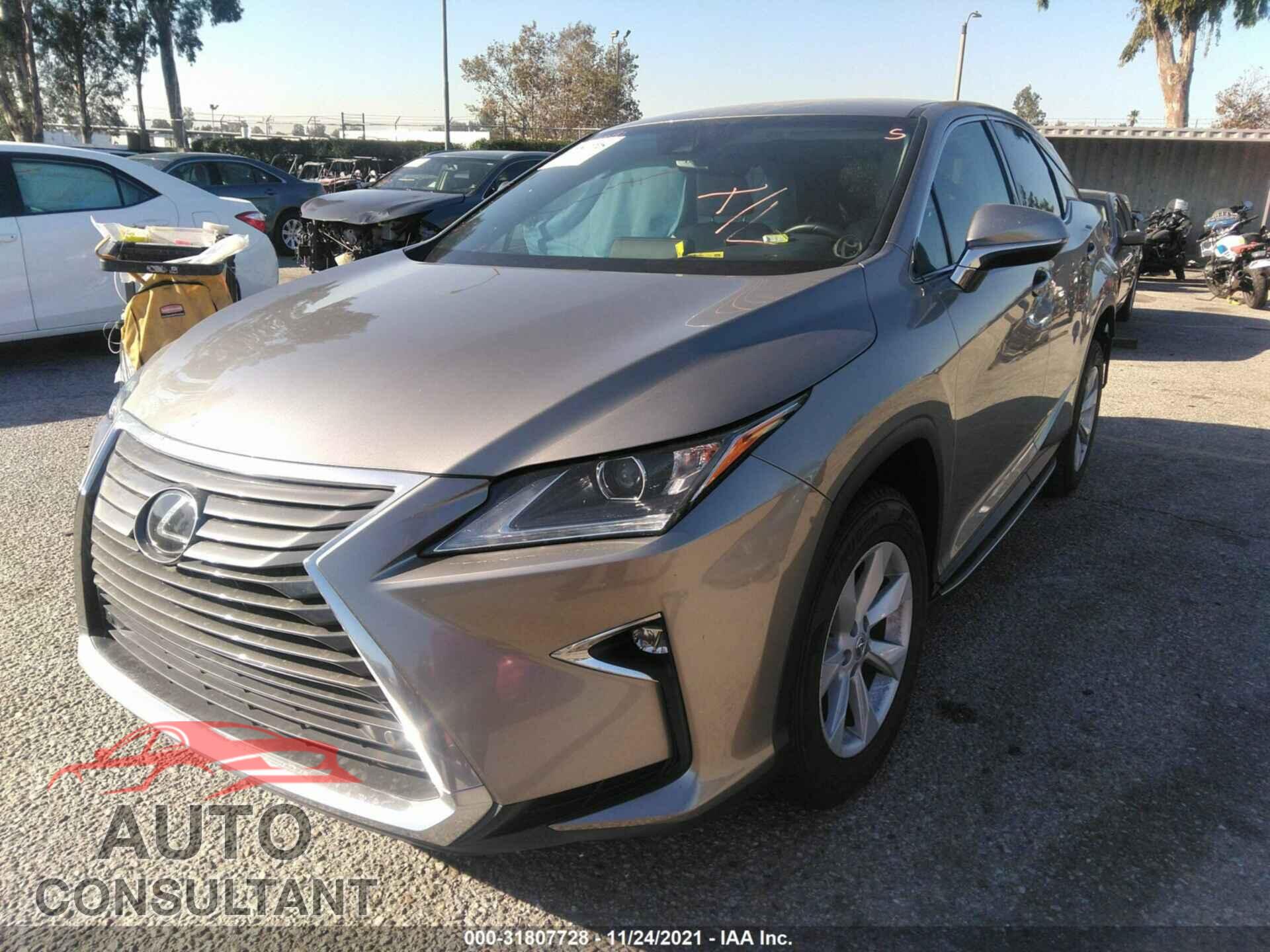 LEXUS RX 2017 - 2T2ZZMCA5HC081129