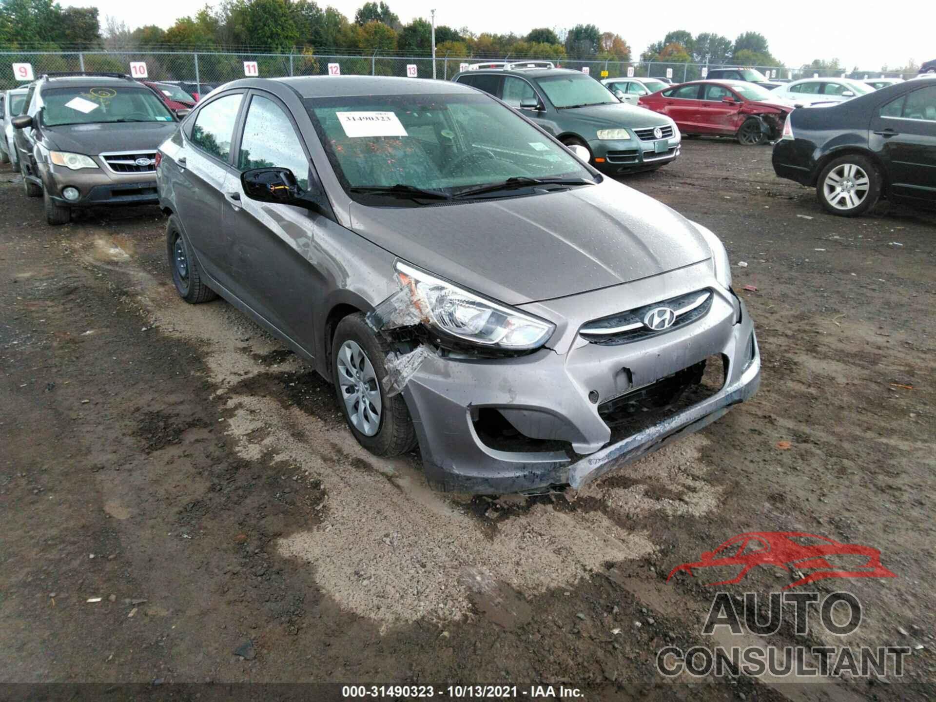 HYUNDAI ACCENT 2017 - KMHCT4AE9HU368277