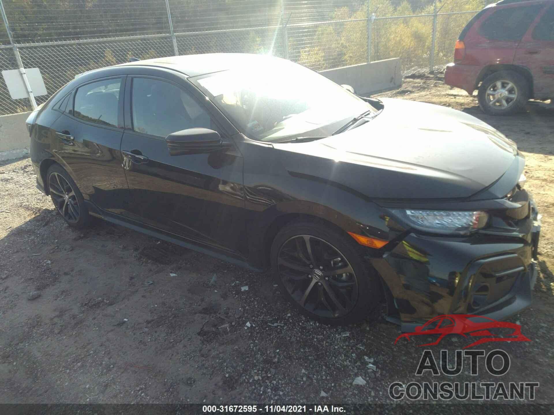 HONDA CIVIC HATCHBACK 2021 - SHHFK7G97MU204527