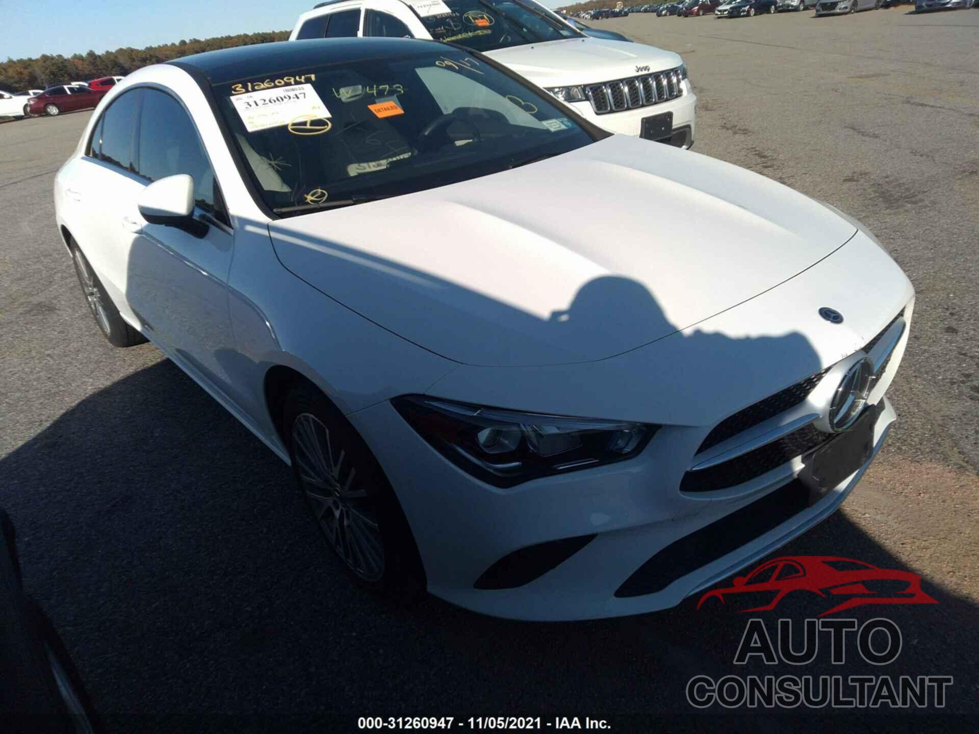 MERCEDES-BENZ CLA 2020 - WDD5J4HBXLN078735