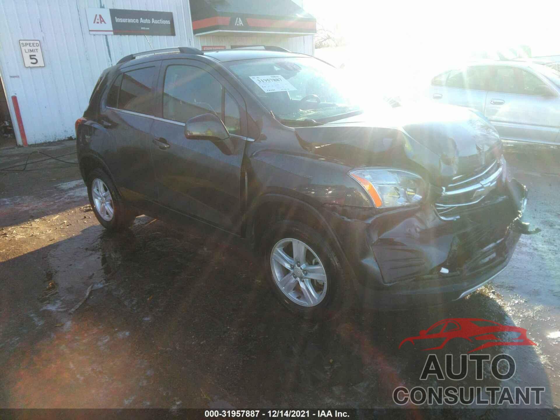 CHEVROLET TRAX 2016 - 3GNCJPSB8GL160228