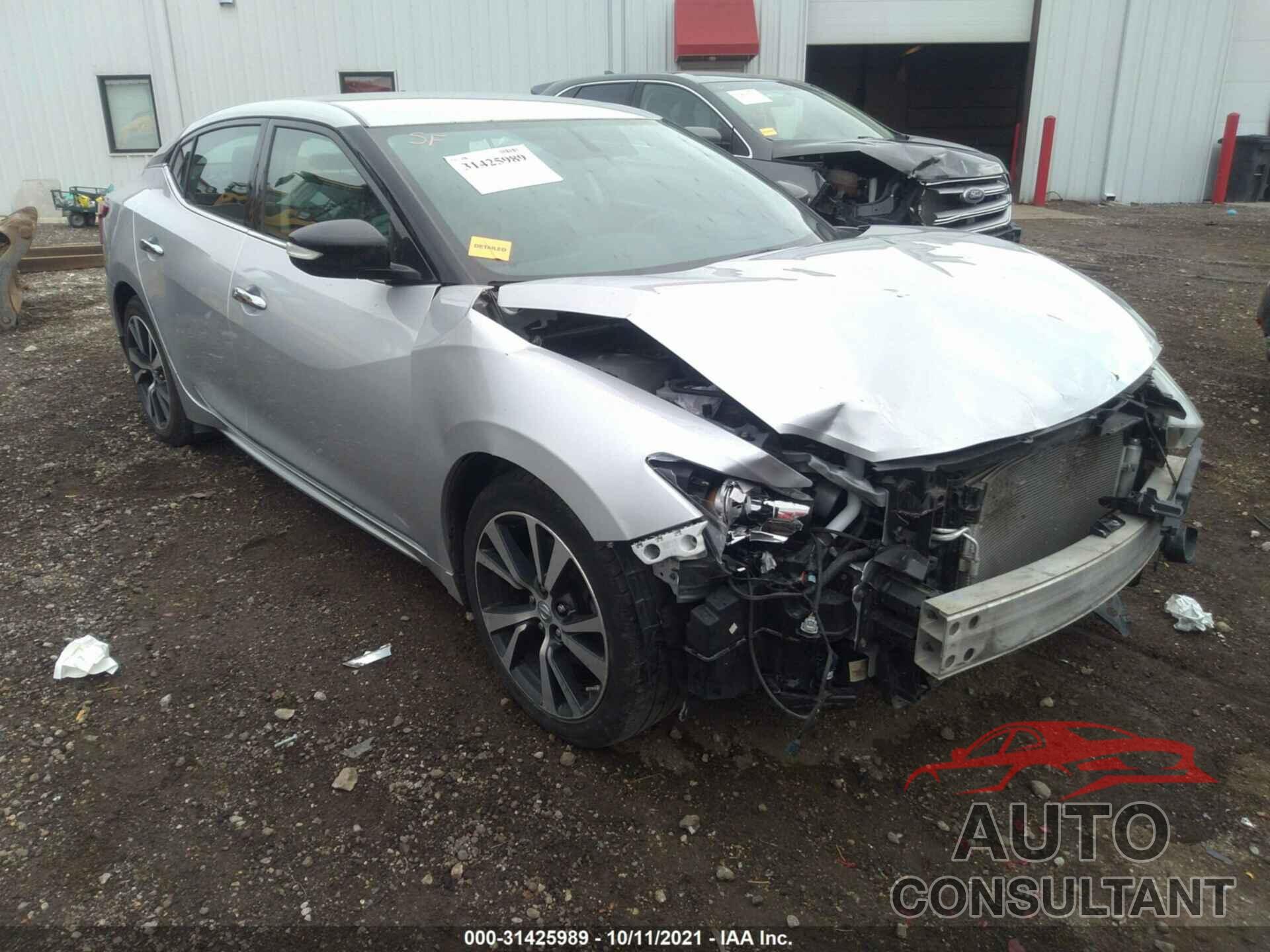 NISSAN MAXIMA 2016 - 1N4AA6AP4GC430063